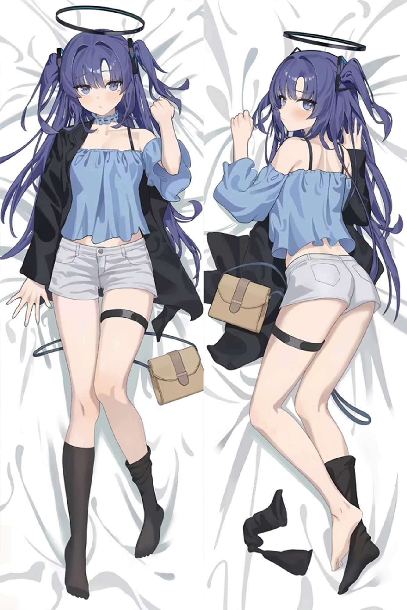 Hayase Yuuka from "Blue Archive" Body Pillow Dakimakura Case