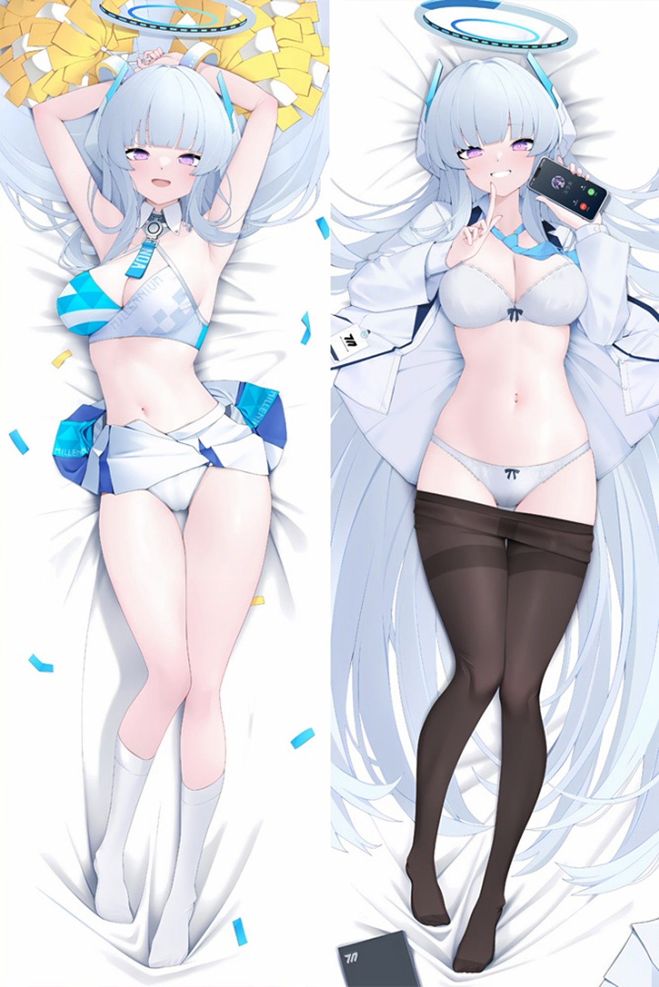Ushio Noa from "Blue Archive" Body Pillow Dakimakura Case