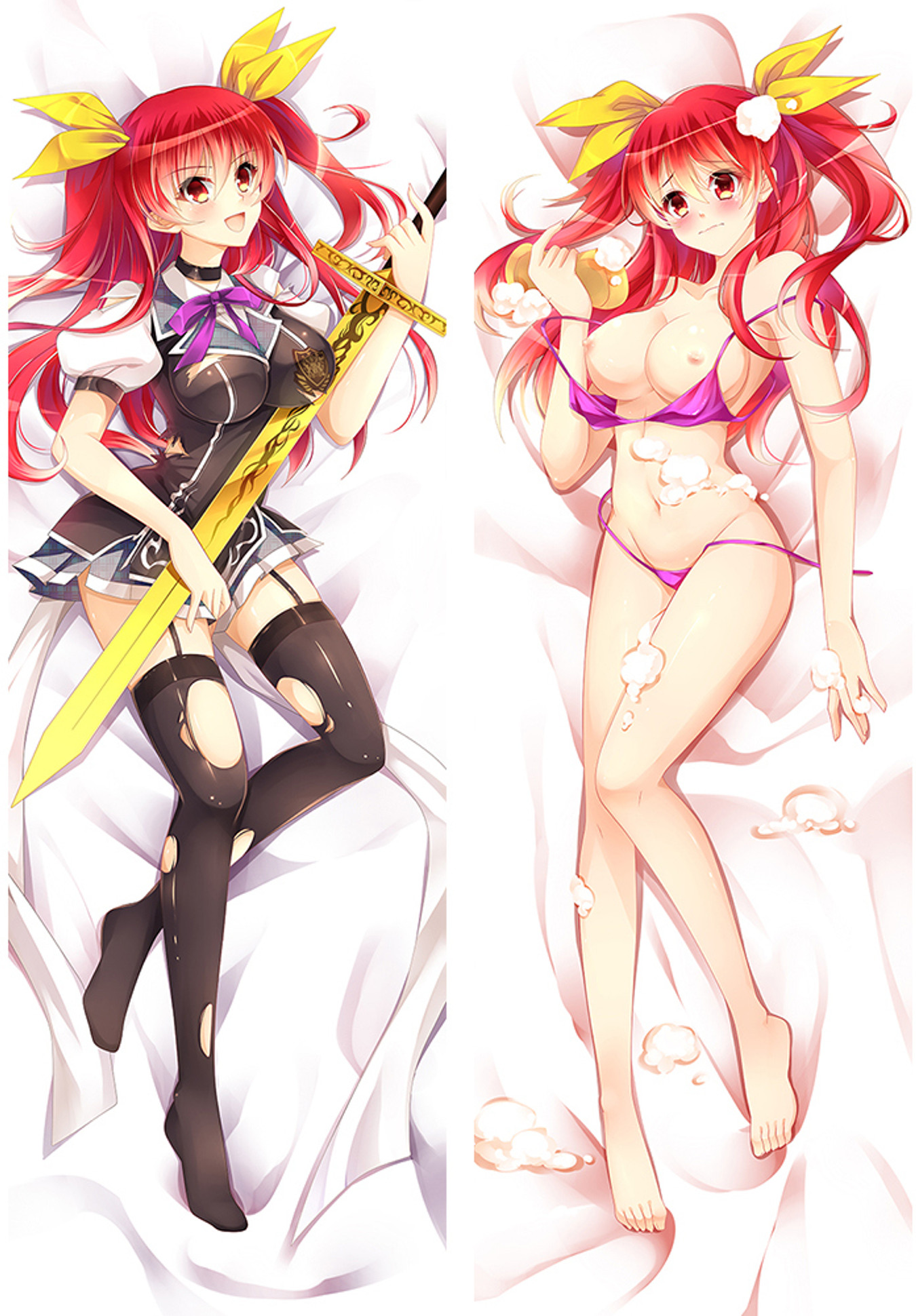 Stella Vermillion from Chivalry of a Failed Knight 18+ Uncensored dakimakura cover