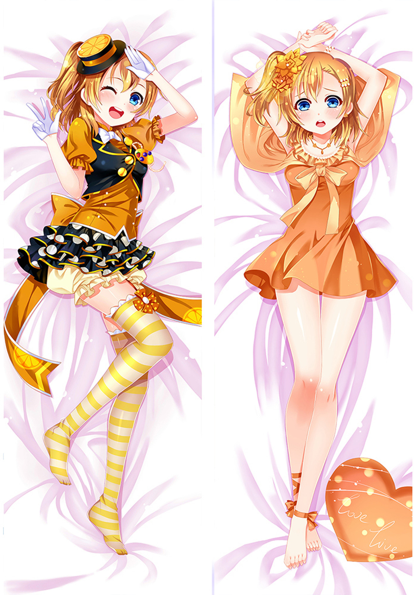 Honoka Kosaka from Love Live dakimakura cover