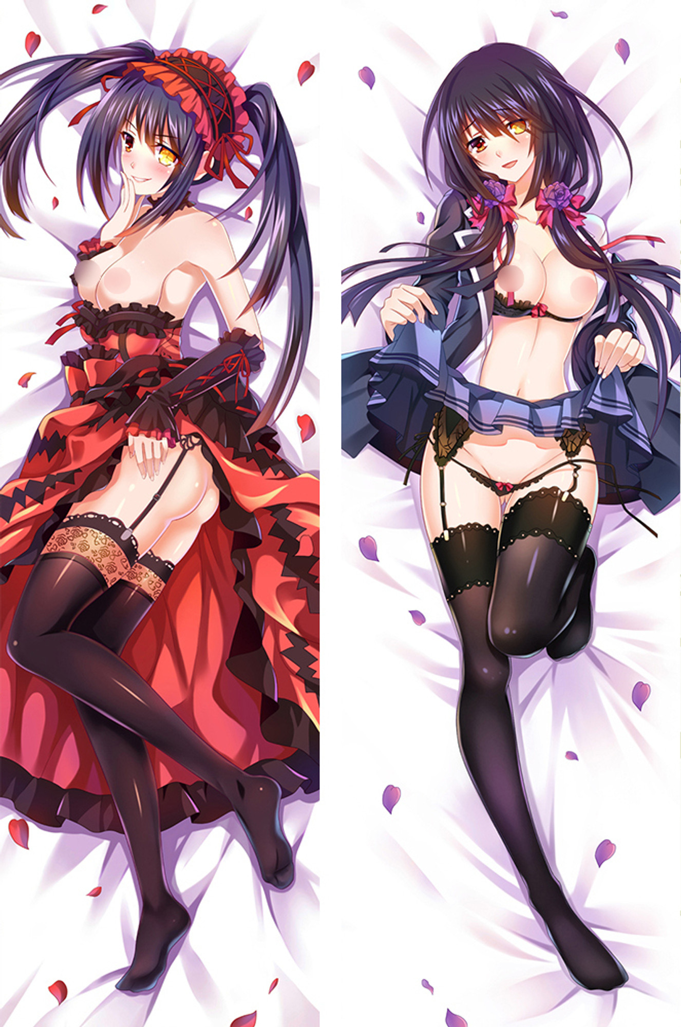 Kurumi Tokisaki from "Date A Live" NSFW Body Pillow Dakimakura Case