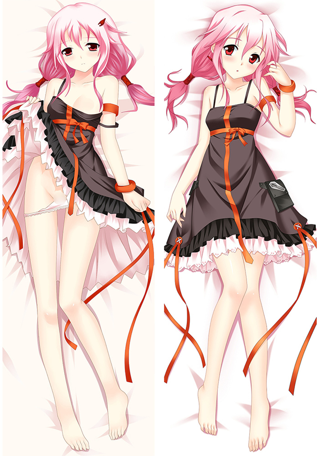 Inori Yuzuriha from "Guilty Crown" NSFW Body Pillow Dakimakura Case