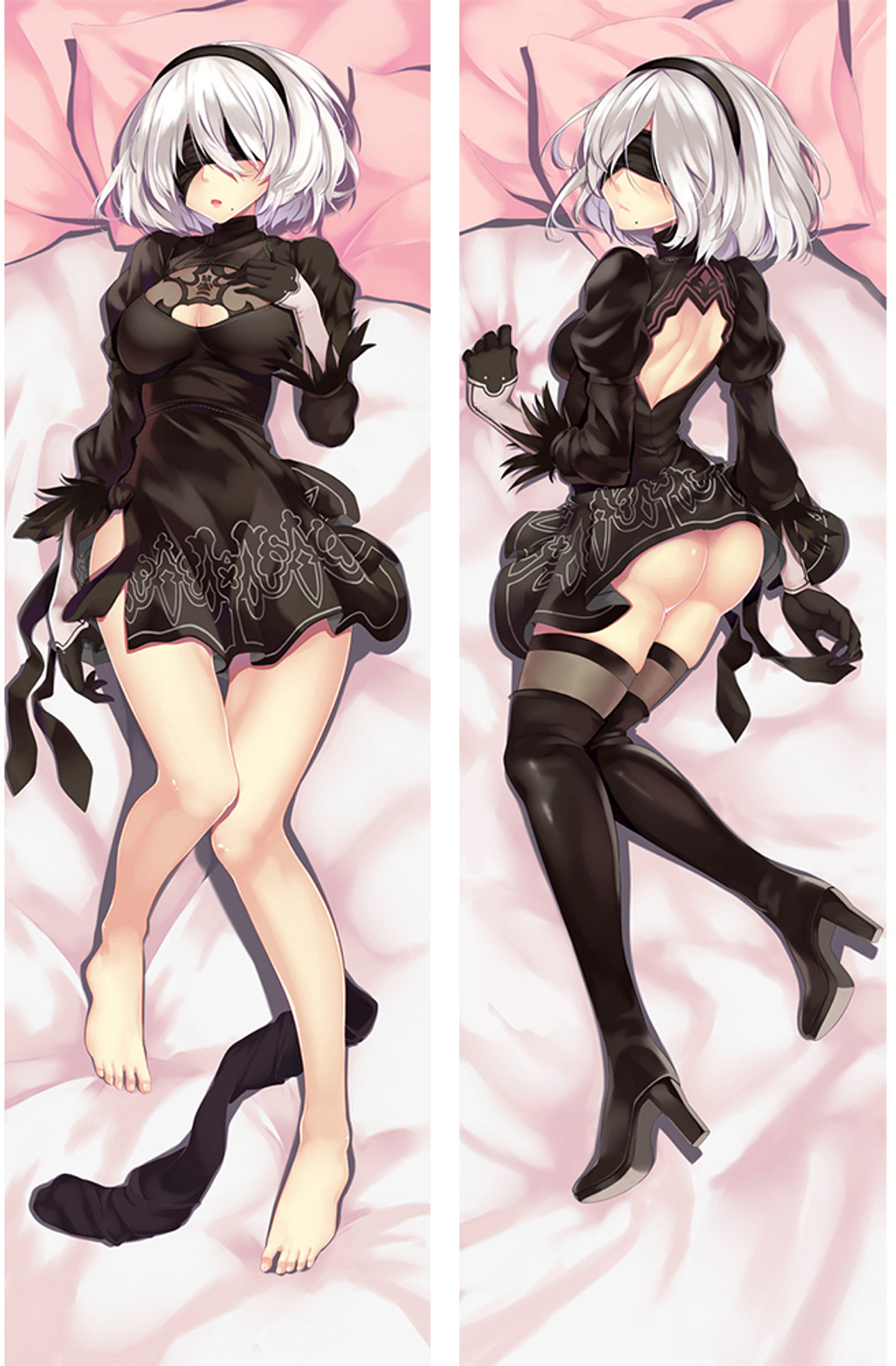 2B from "NieR Automata" Body Pillow Dakimakura Case