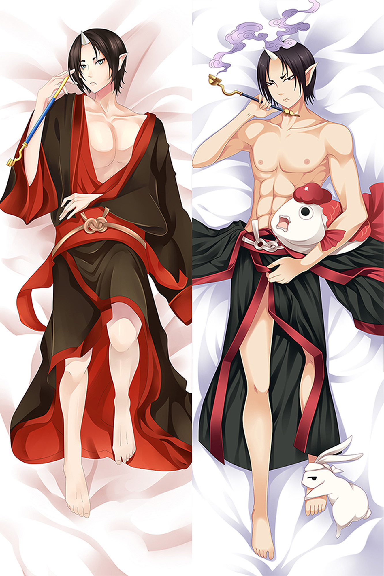 Hozuki from "Hozuki's Coolheadedness" Body Pillow Dakimakura Case