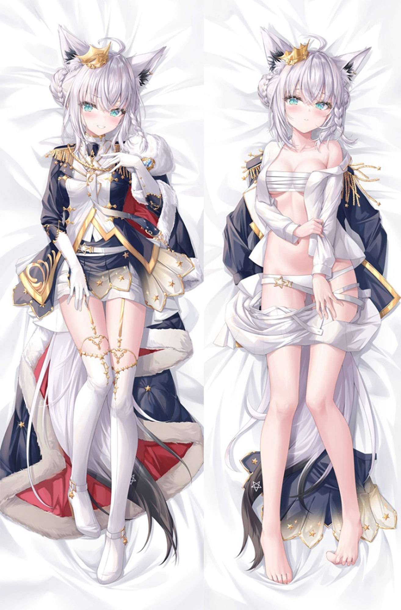 Shirakami Fubuki from Vtuber Hololive dakimakura cover