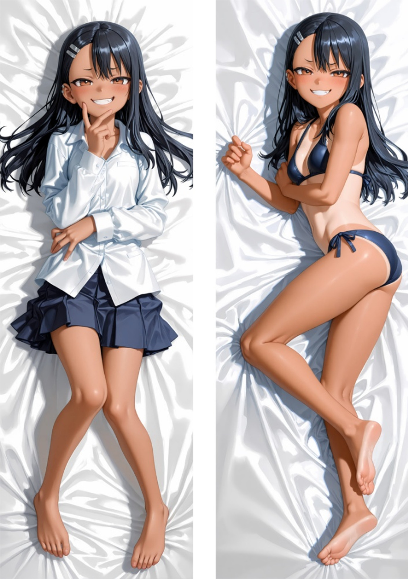 Hayase Nagatoro from "Don't Toy With Me Miss Nagatoro" Body Pillow Dakimakura Case