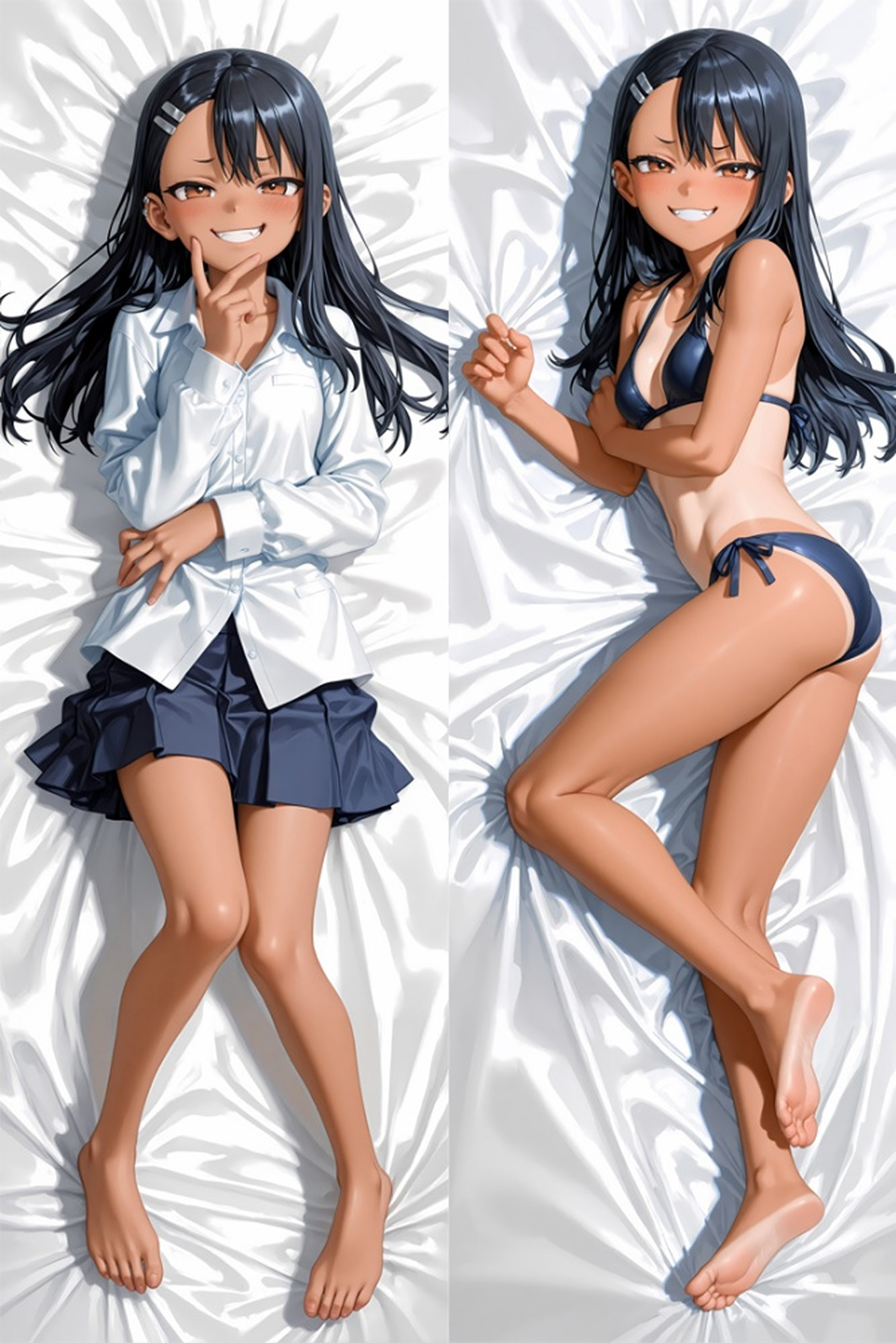 Hayase Nagatoro from "Don't Toy With Me Miss Nagatoro" Body Pillow Dakimakura Case
