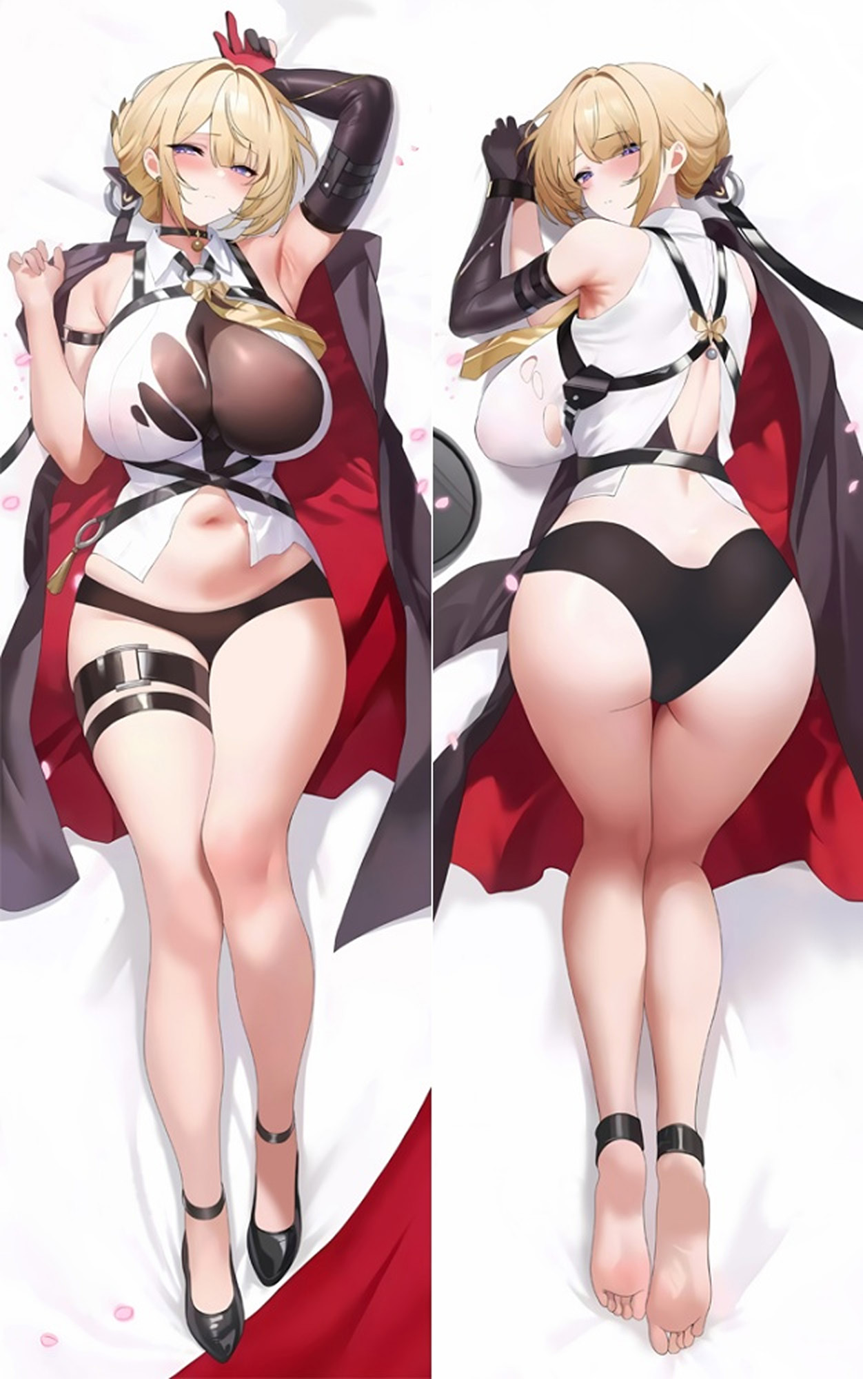Evelyn Chevalier from Zenless Zone Zero dakimakura cover