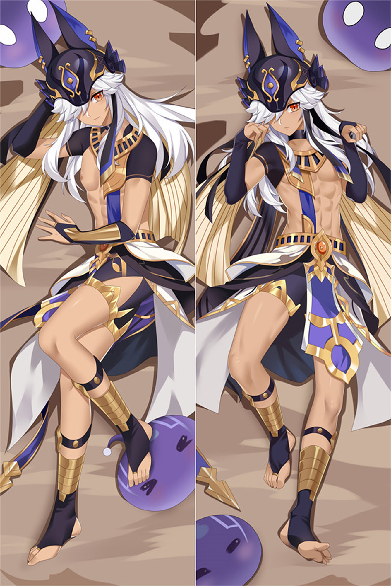 Cyno from Genshin Impact dakimakura cover