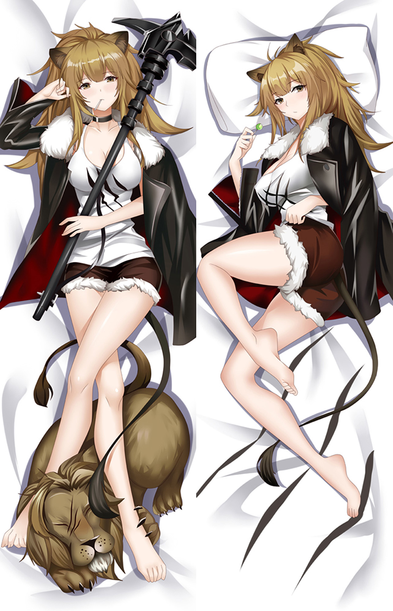 Siege from Arknights dakimakura cover