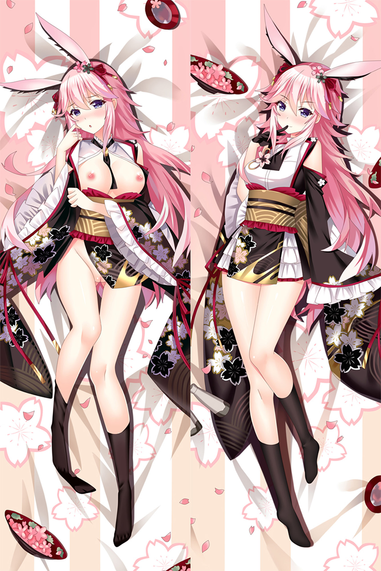 Yae Sakura from Honkai Impact 18+ Uncensored dakimakura cover