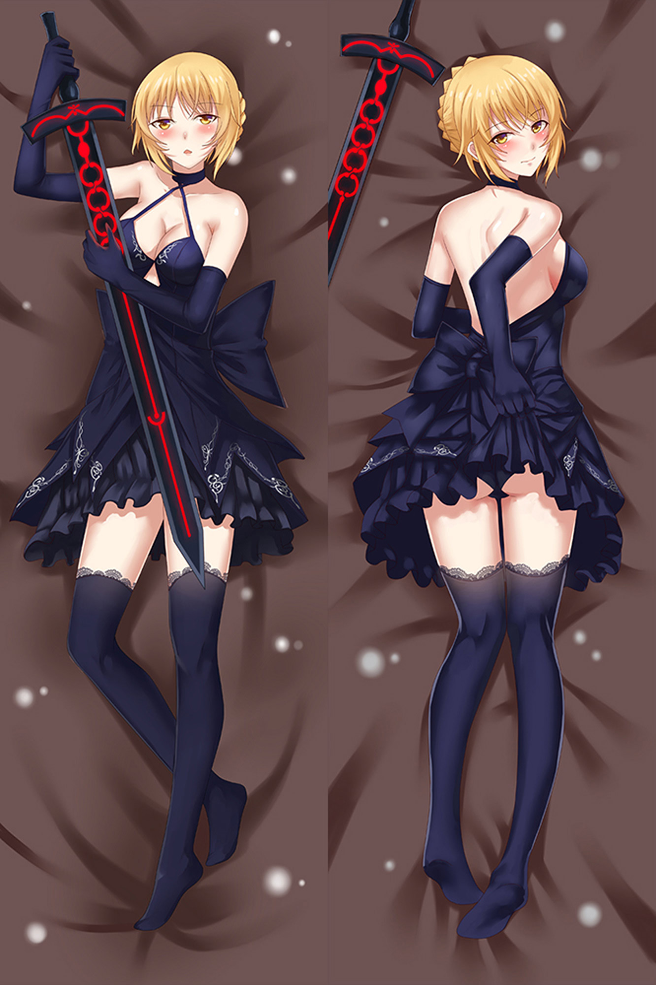 Saber Altria from Fate Grand Order dakimakura cover