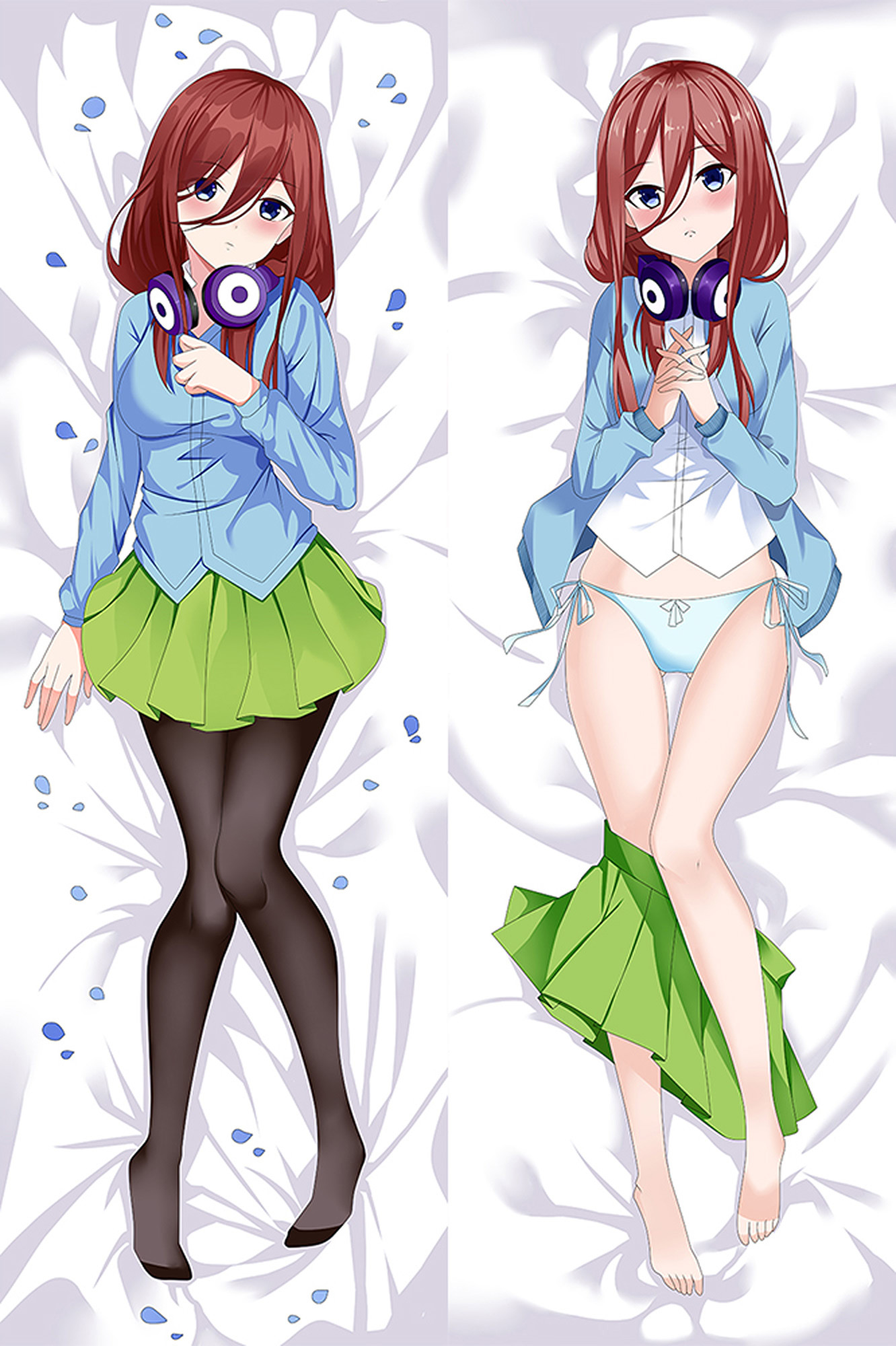 Miku Nakano from Quintessential Quintuplets dakimakura cover