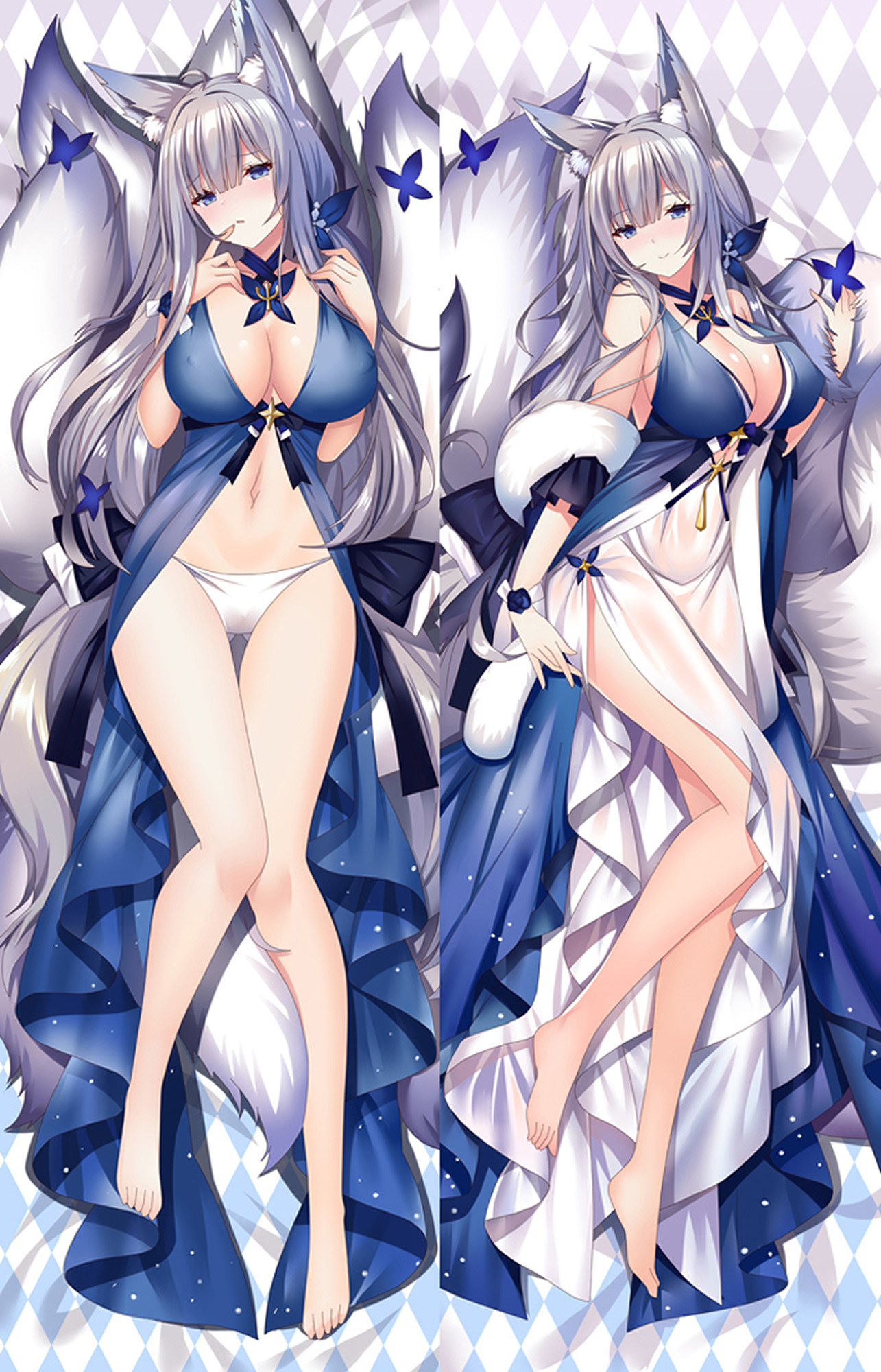 Shinano from Azur Lane dakimakura cover