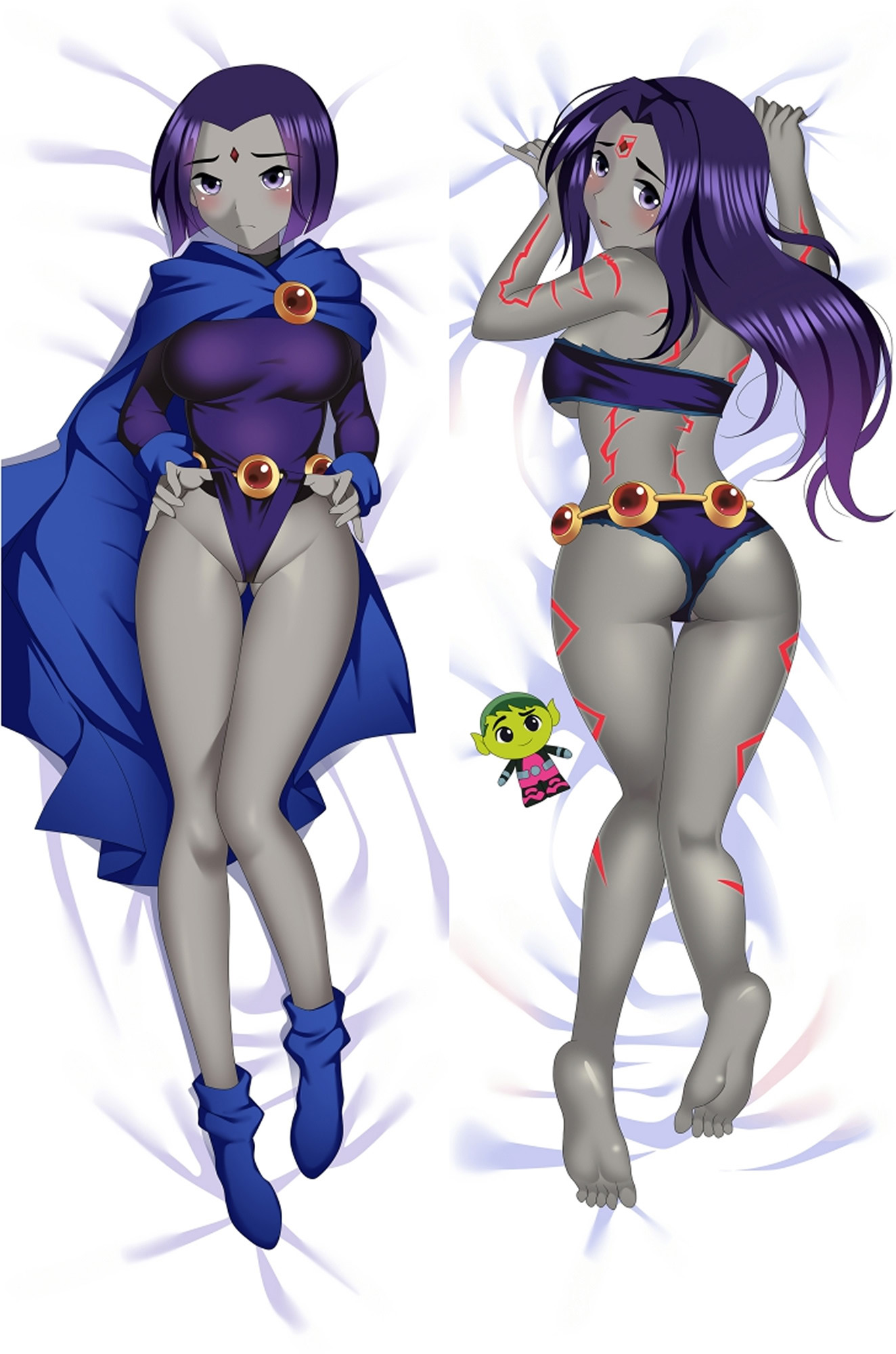 Raven from Teen Titans dakimakura cover