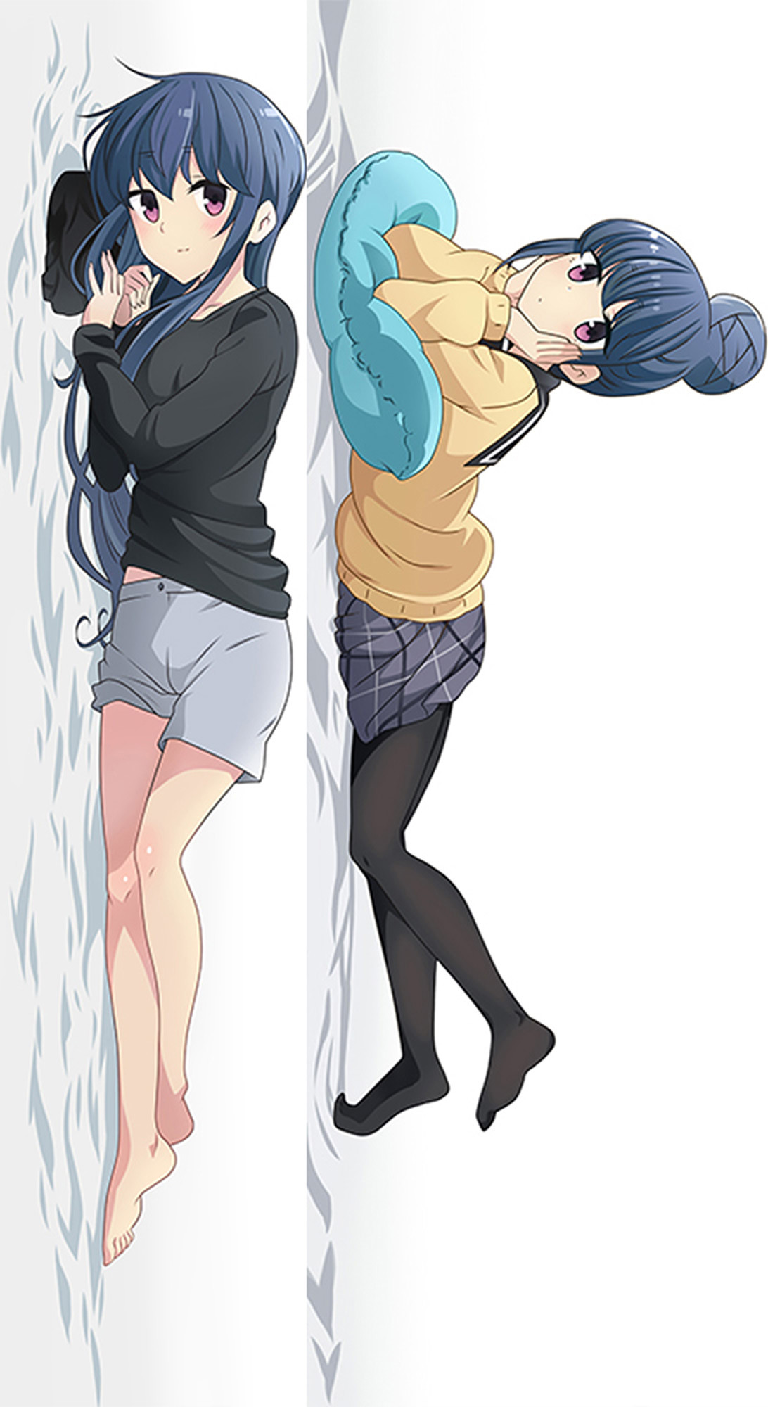 Rin Shima from Laid Back Camp dakimakura cover