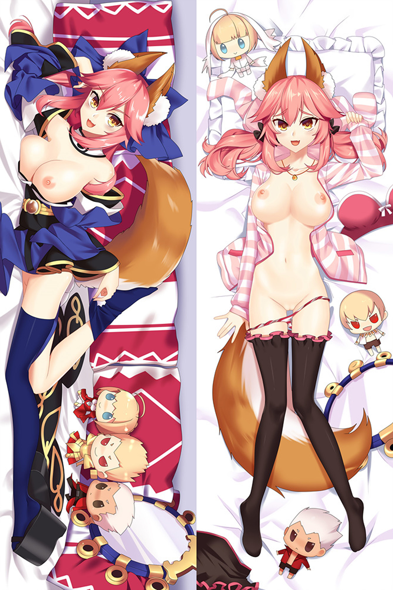 Tamamo no Mae from Fate Grand Order 18+ Uncensored dakimakura cover