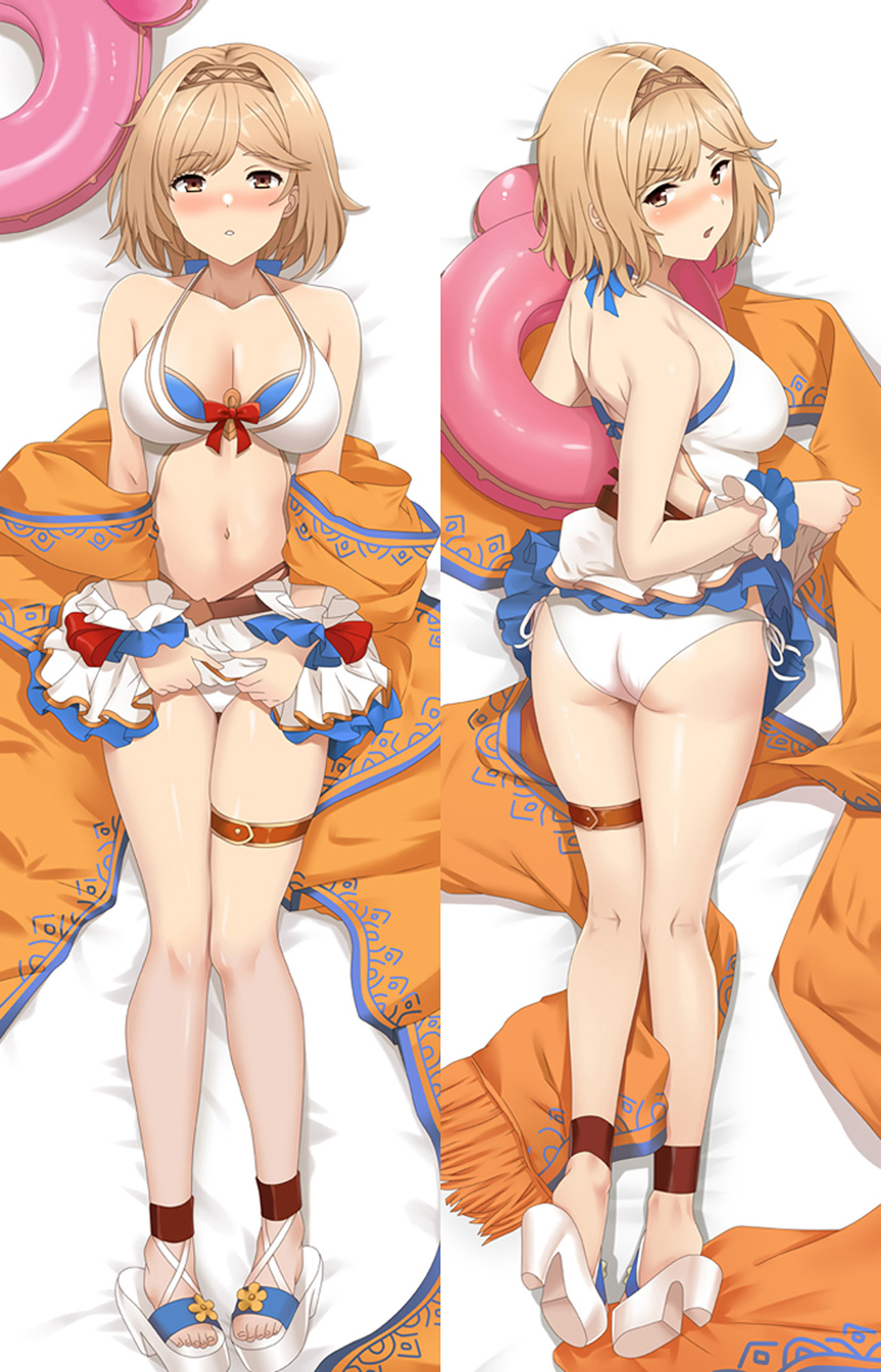 Djeeta from "Granblue Fantasy" Body Pillow Dakimakura Case