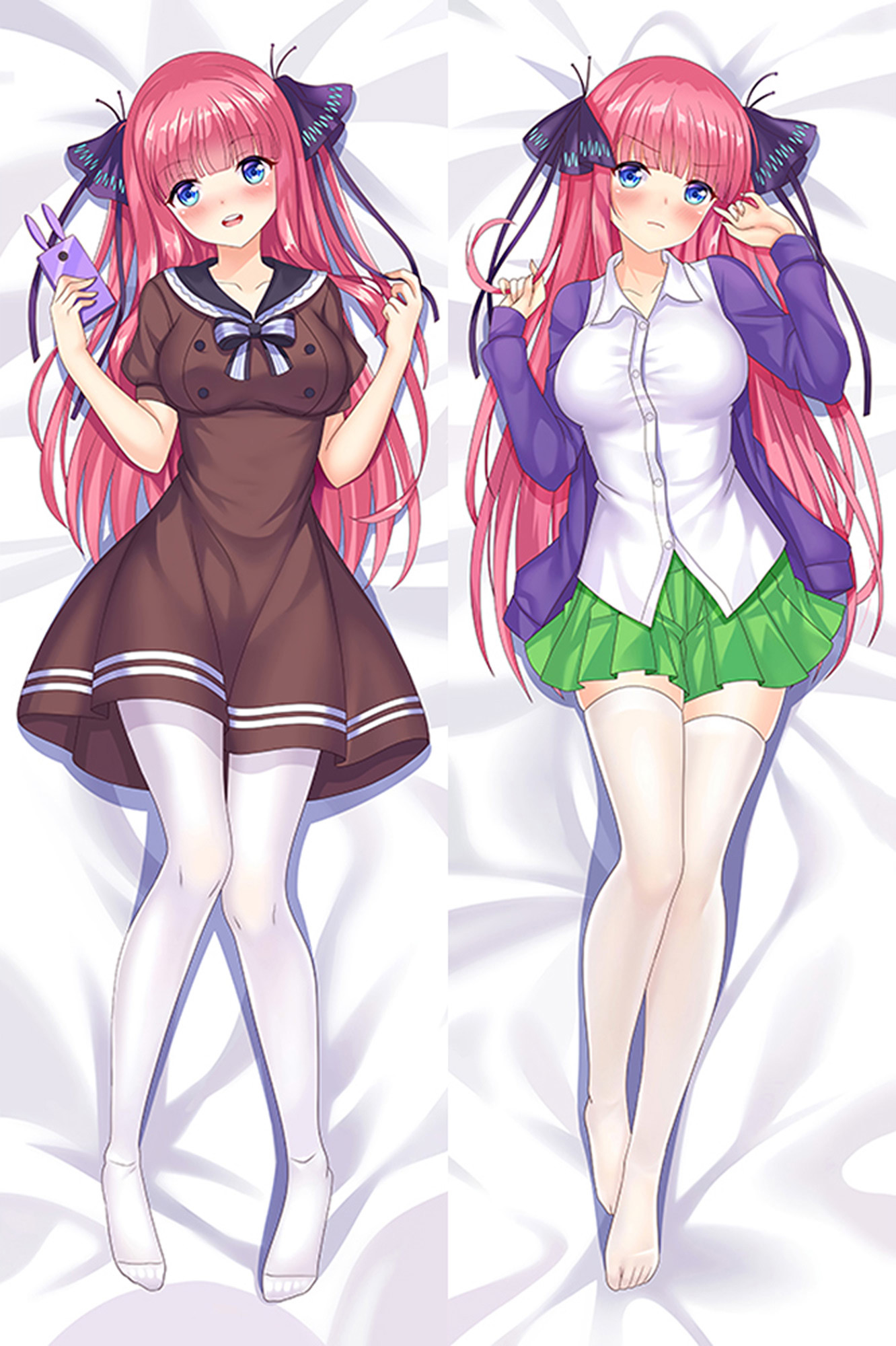 Nino Nakano from Quintessential Quintuplets dakimakura cover