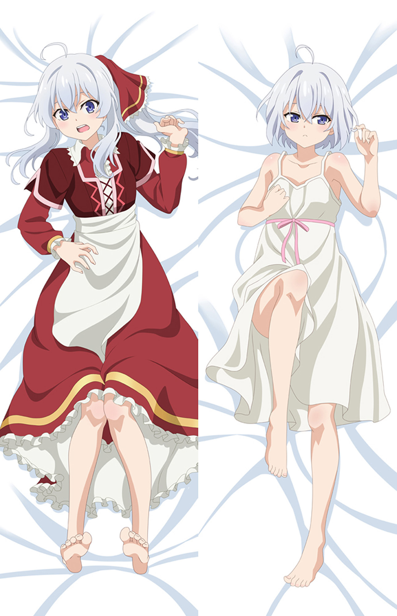 Elaina from Wandering Witch dakimakura cover