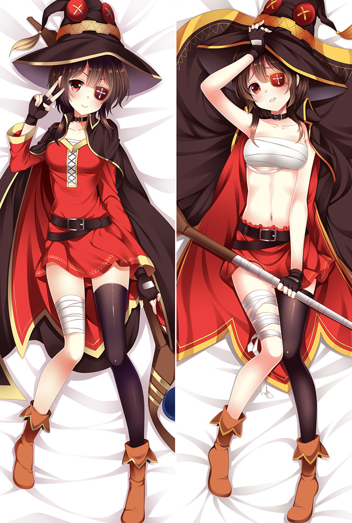 Megumin from KonoSuba dakimakura cover