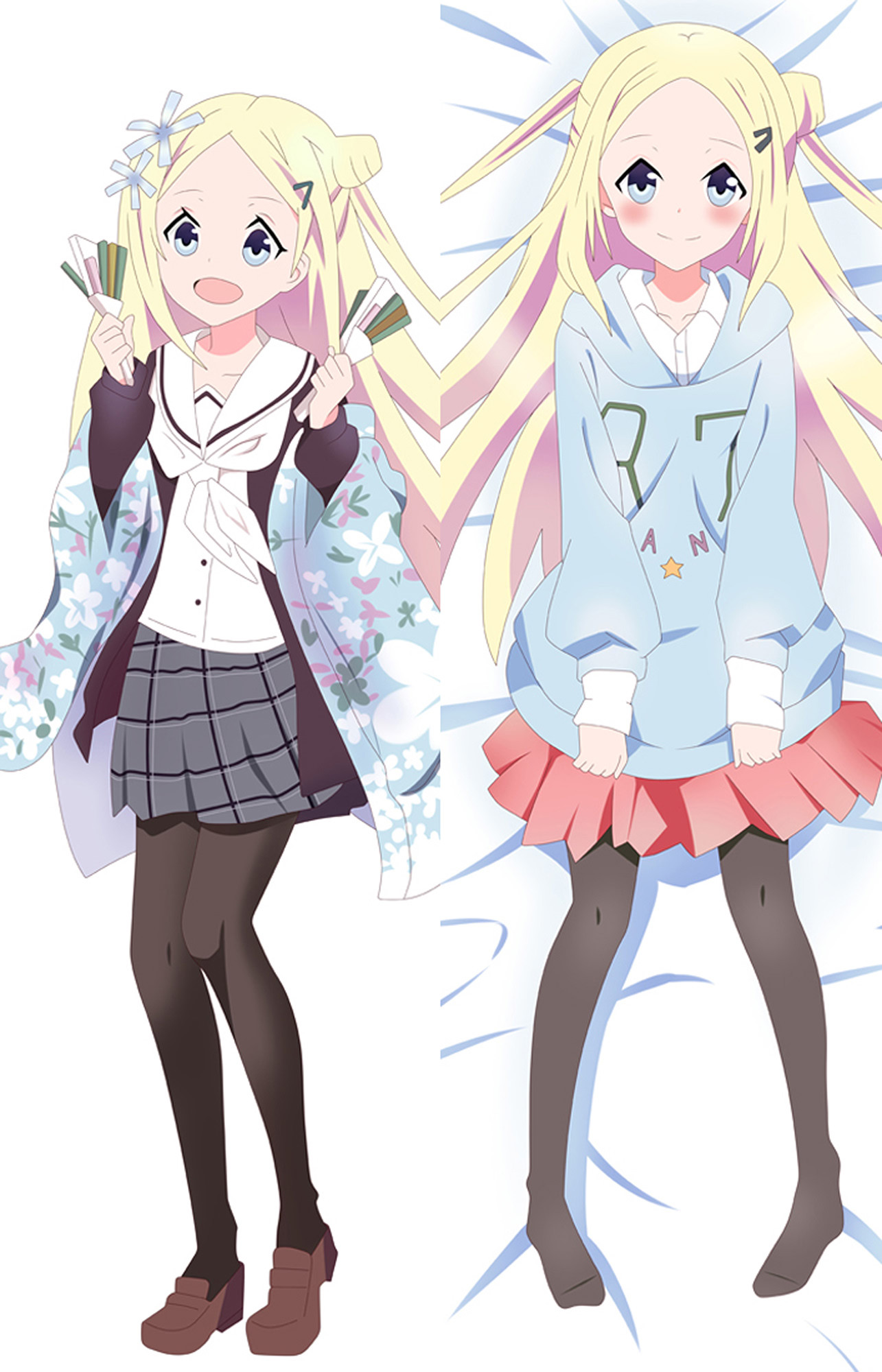 Hana N. Fountainstand from Hanayamata dakimakura cover