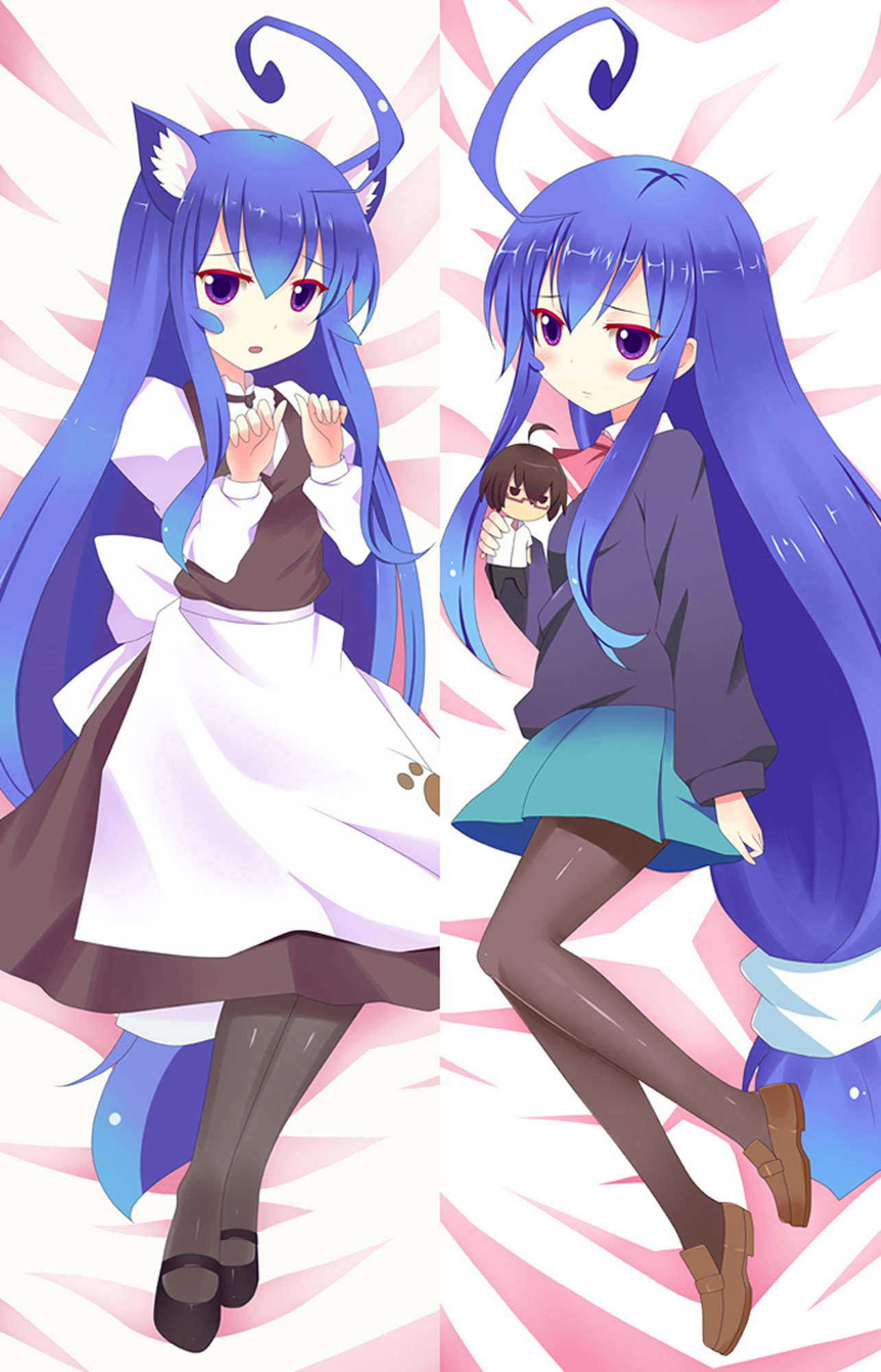 Tsumiki Miniwa from Place to Place Acchi Kocchi dakimakura cover