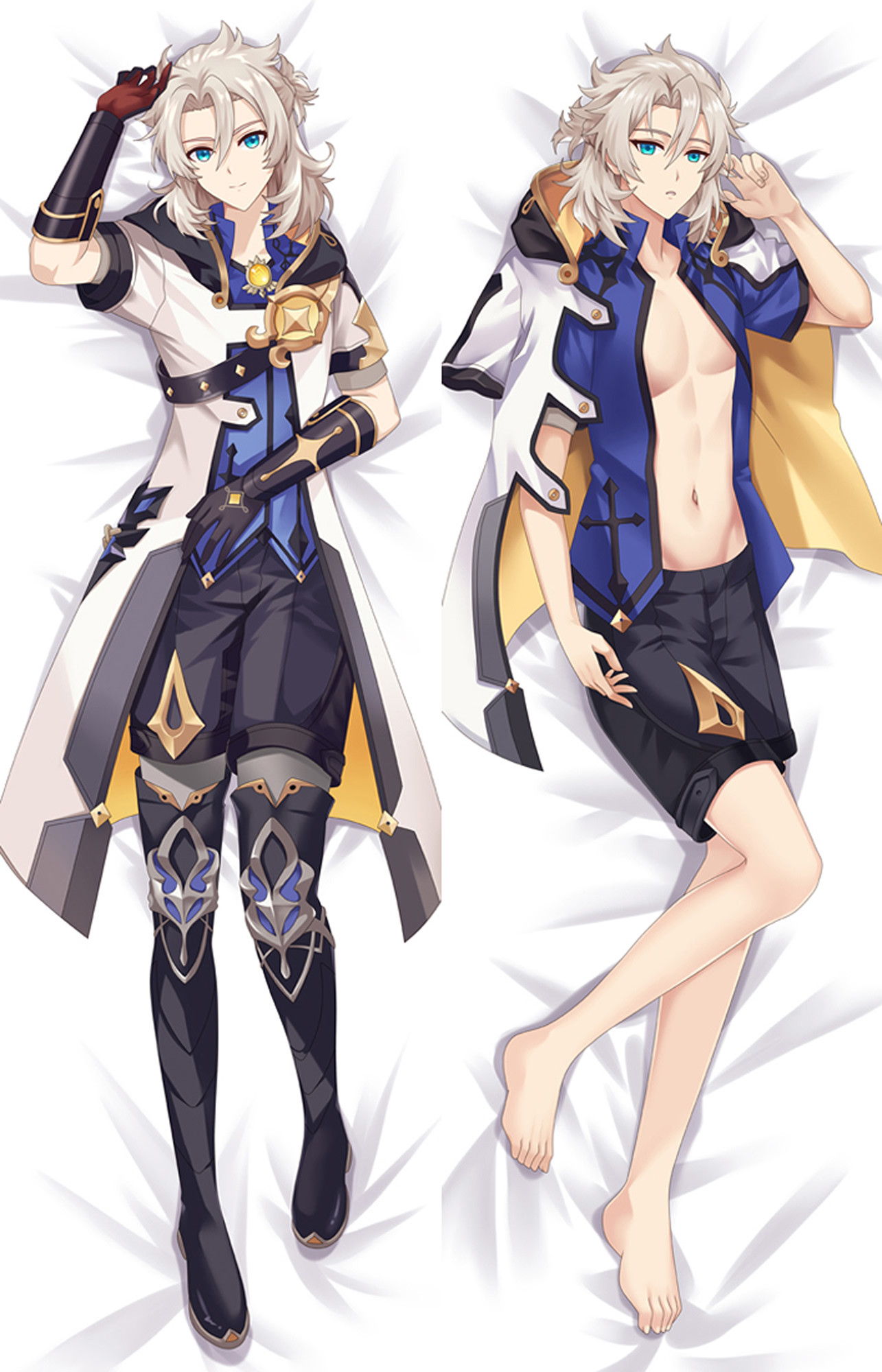 Albedo from Genshin Impact dakimakura cover