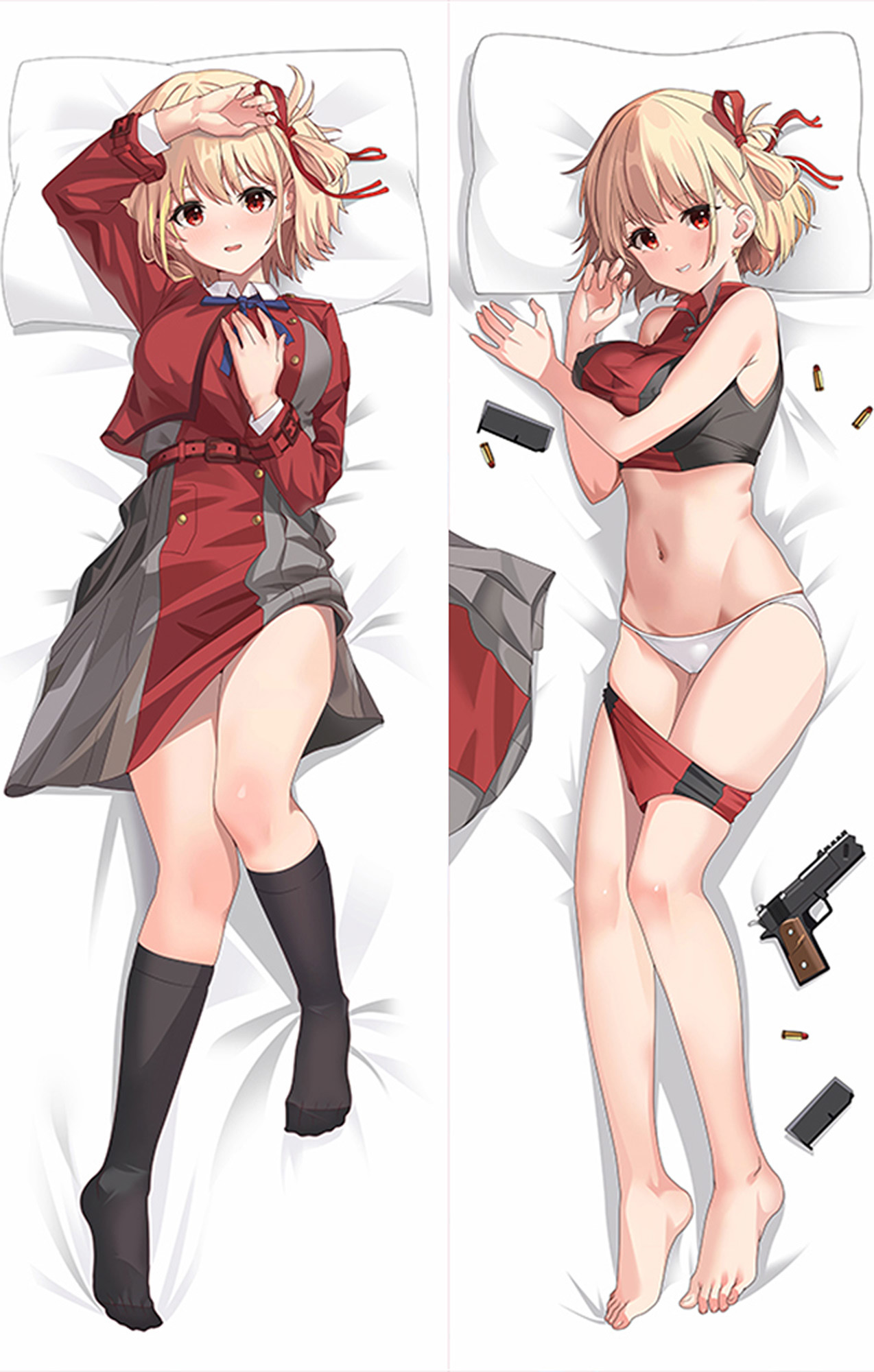Chisato Nishikigi from Lycoris Recoil dakimakura cover