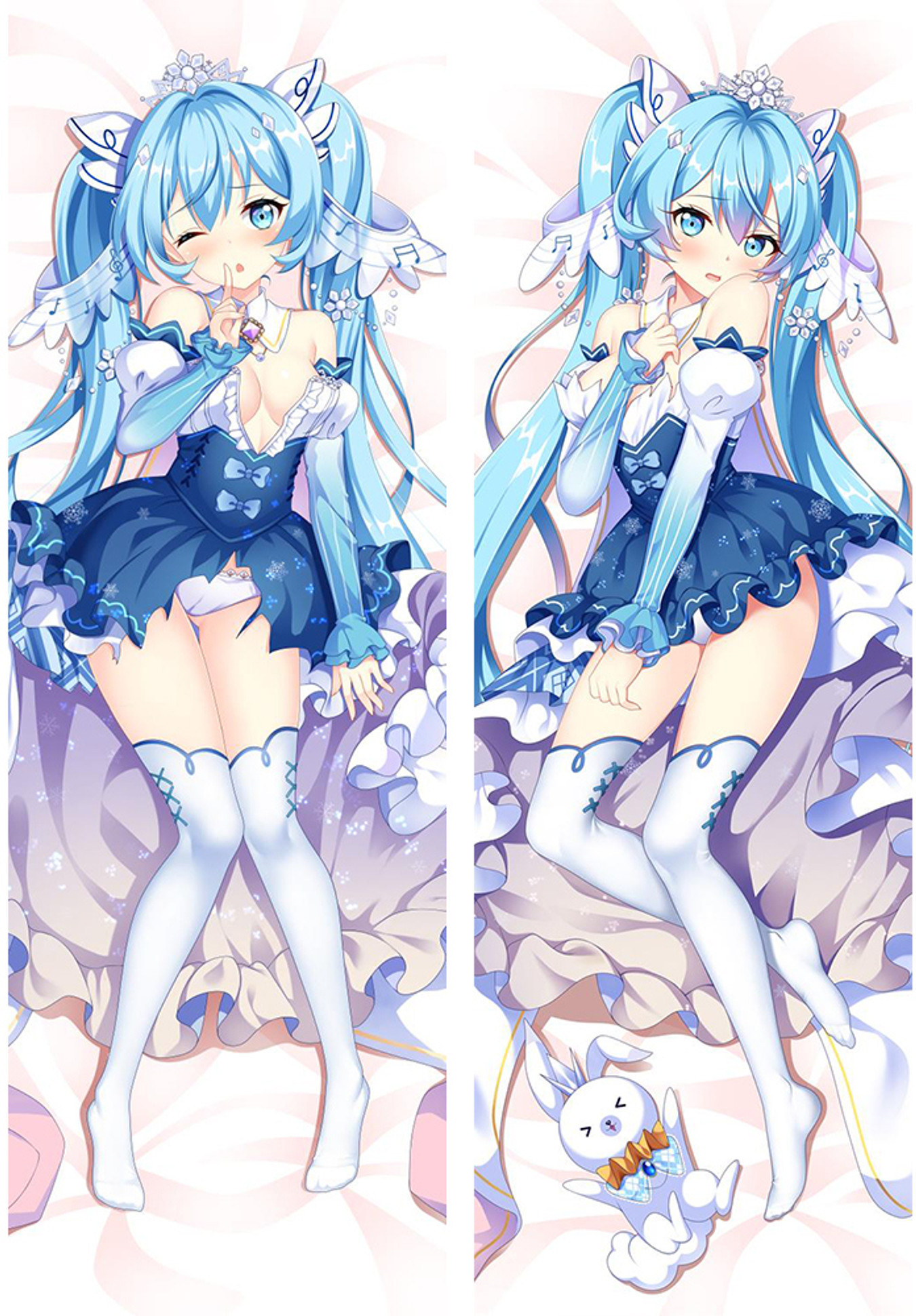 Hatsune Miku from Vocaloid dakimakura cover