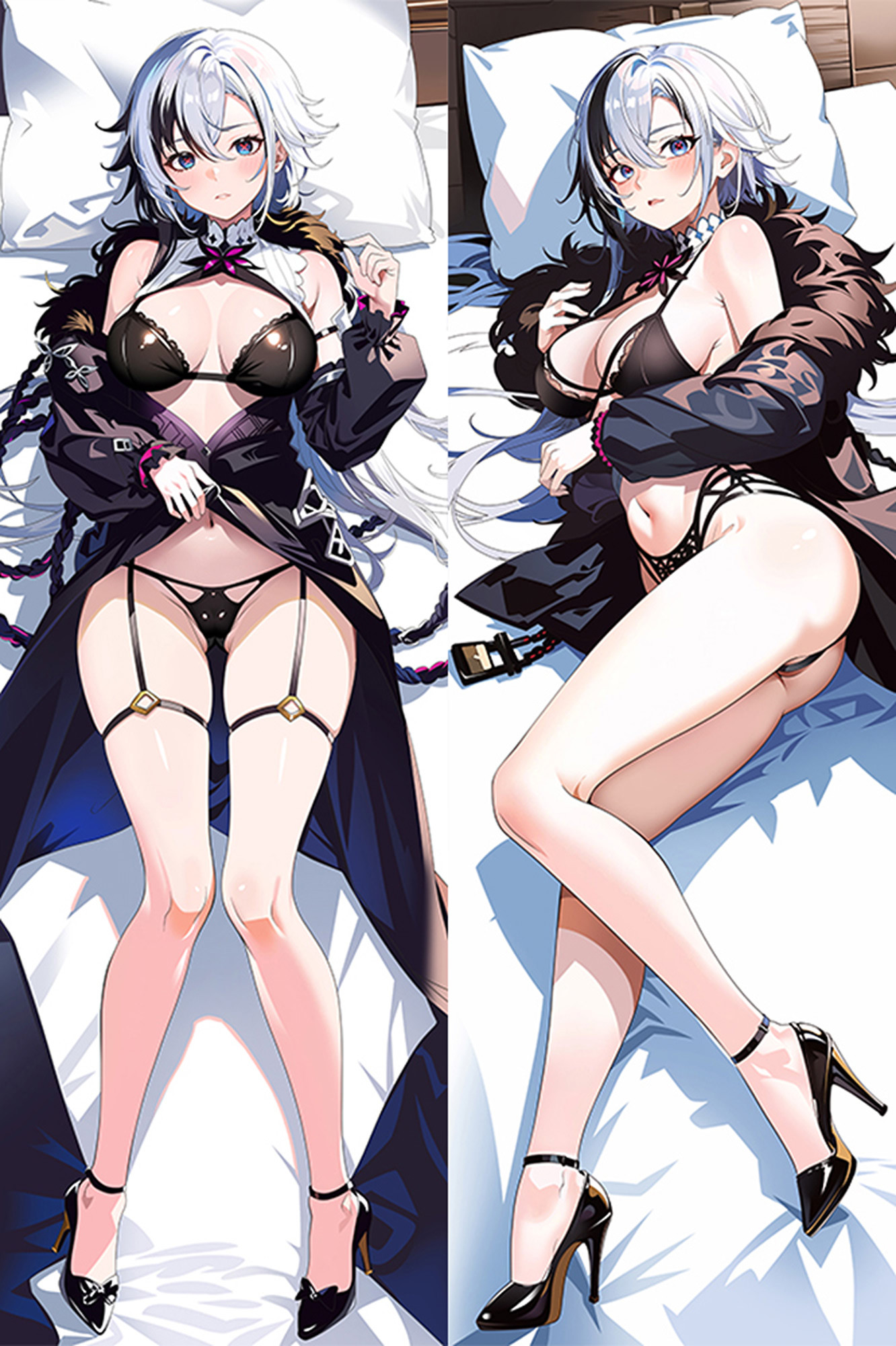 Arlecchino from Genshin Impact dakimakura cover