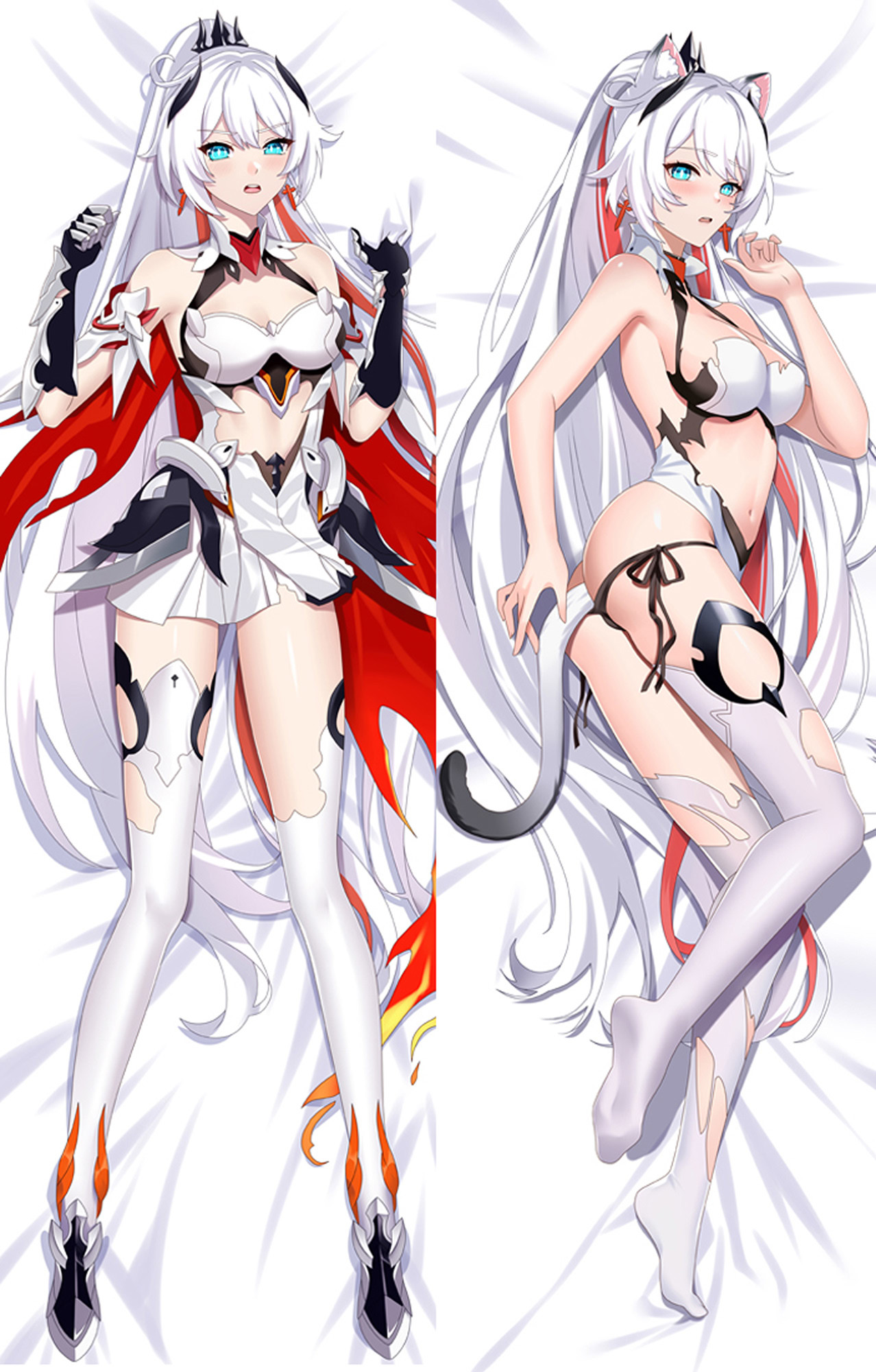 Kiana Kaslana Herrscher of Flamescion from Honkai Impact dakimakura cover