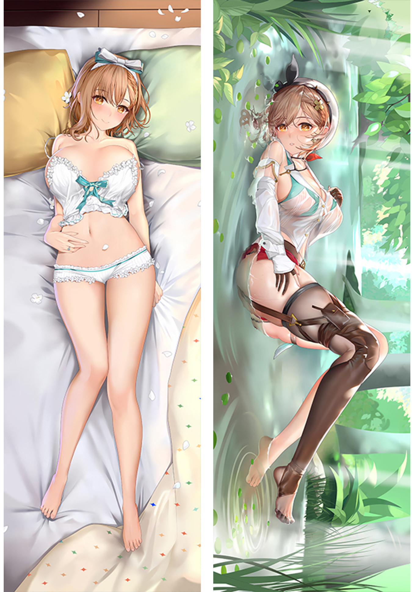 Reisalin Stout from Atelier Ryza dakimakura cover