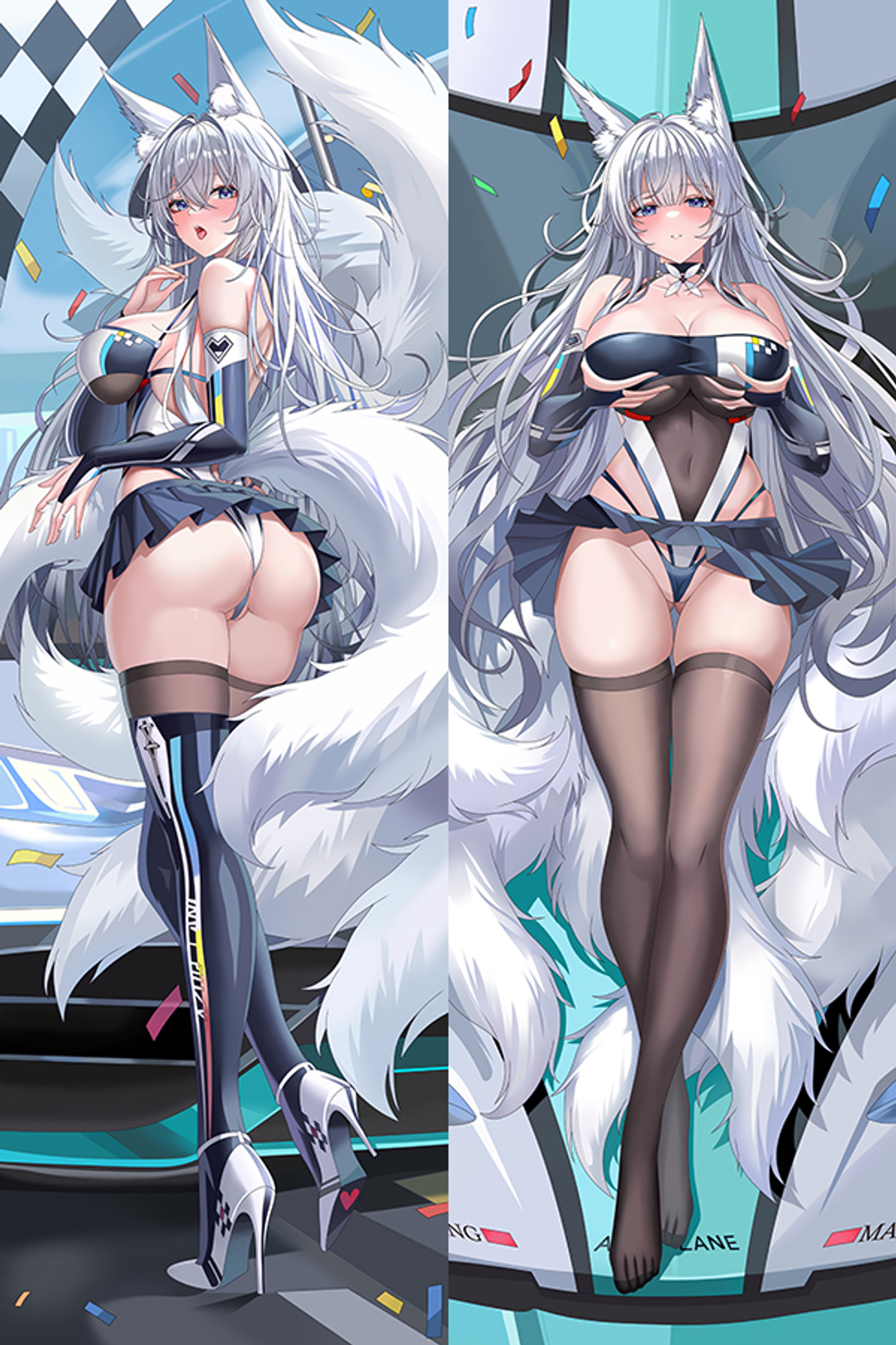 Shinano from Azur Lane dakimakura cover