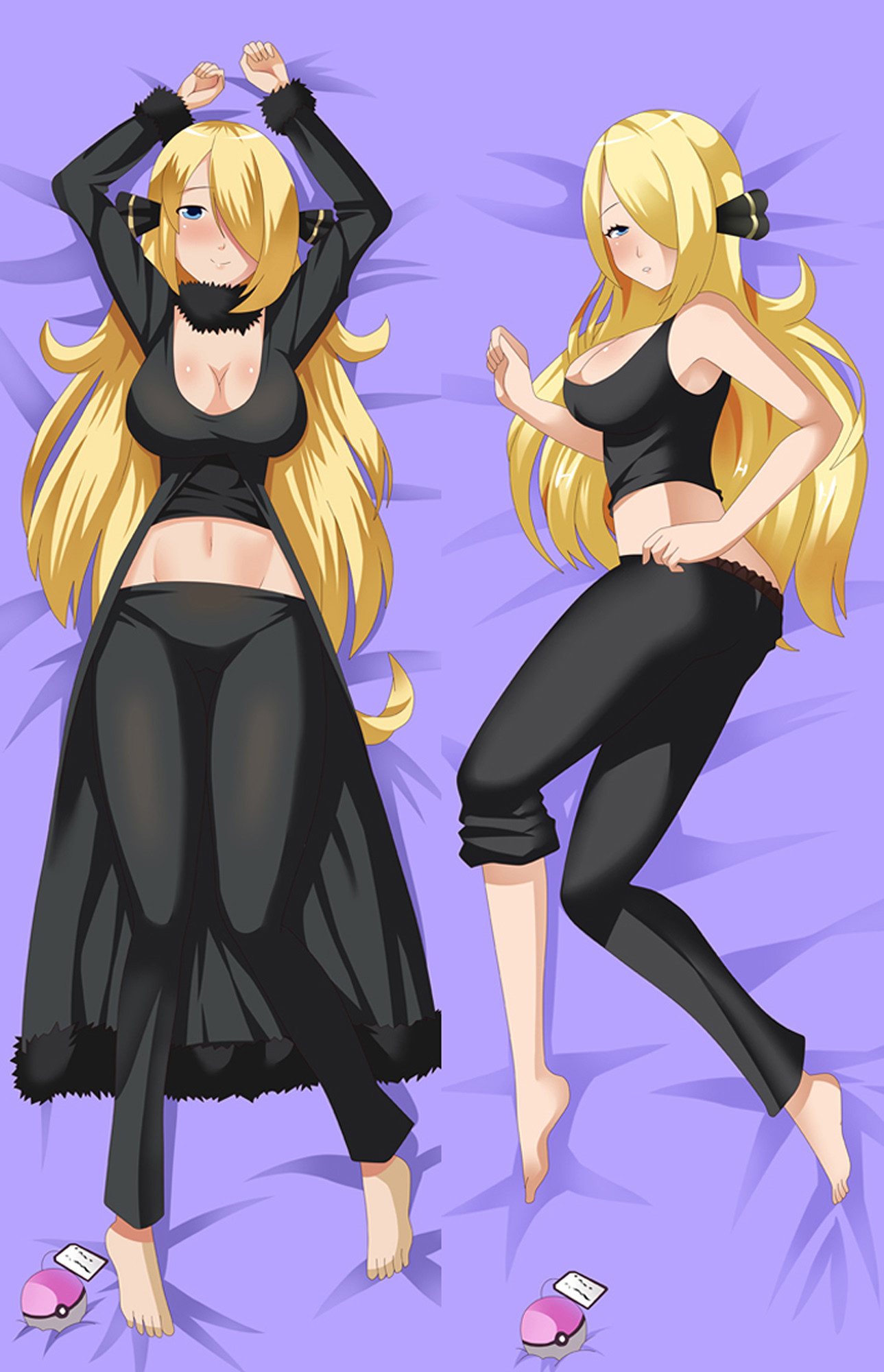 Cynthia from "Pokemon" Body Pillow Dakimakura Case