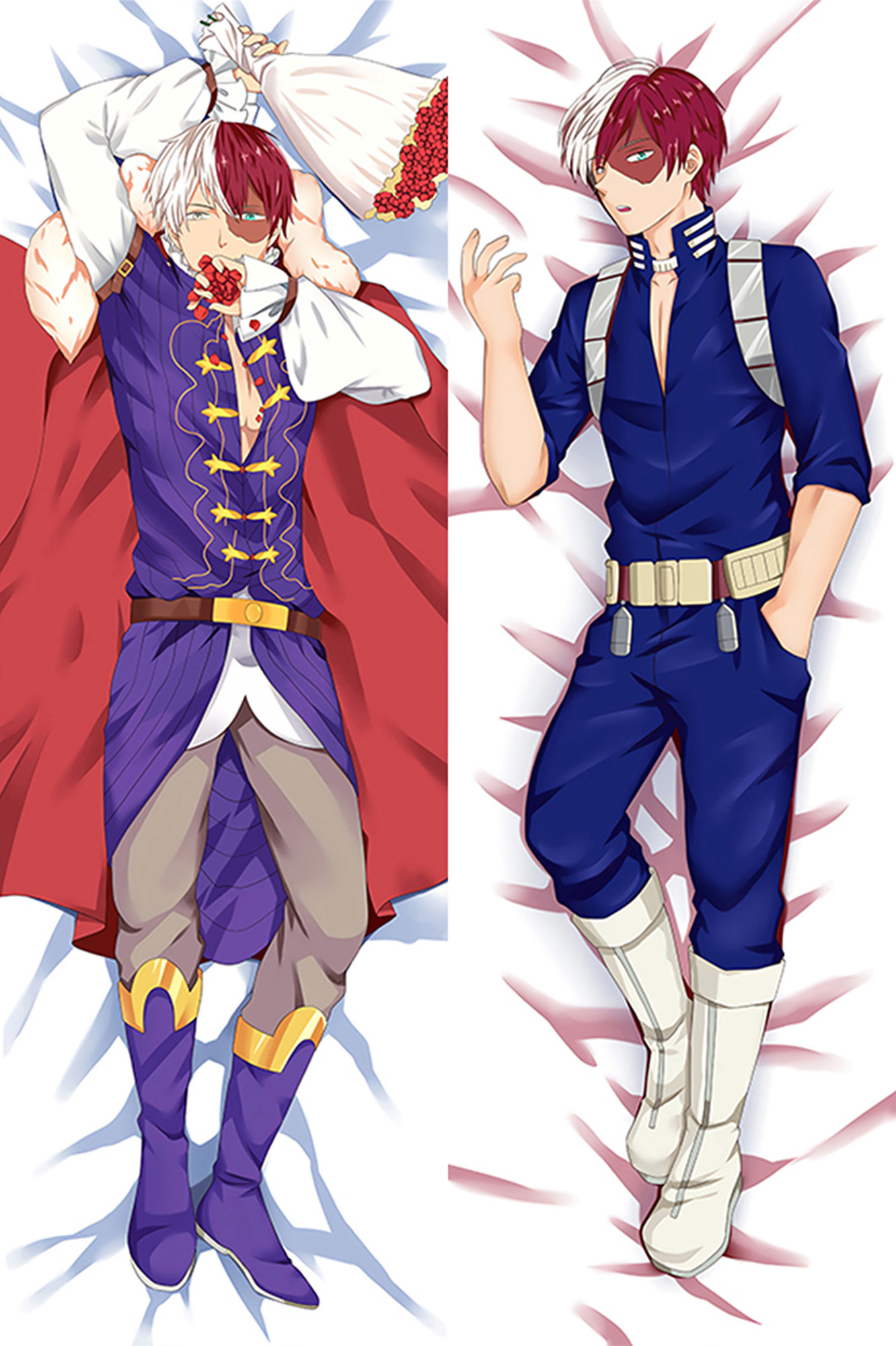 Shoto Todoroki from My Hero Academia dakimakura cover