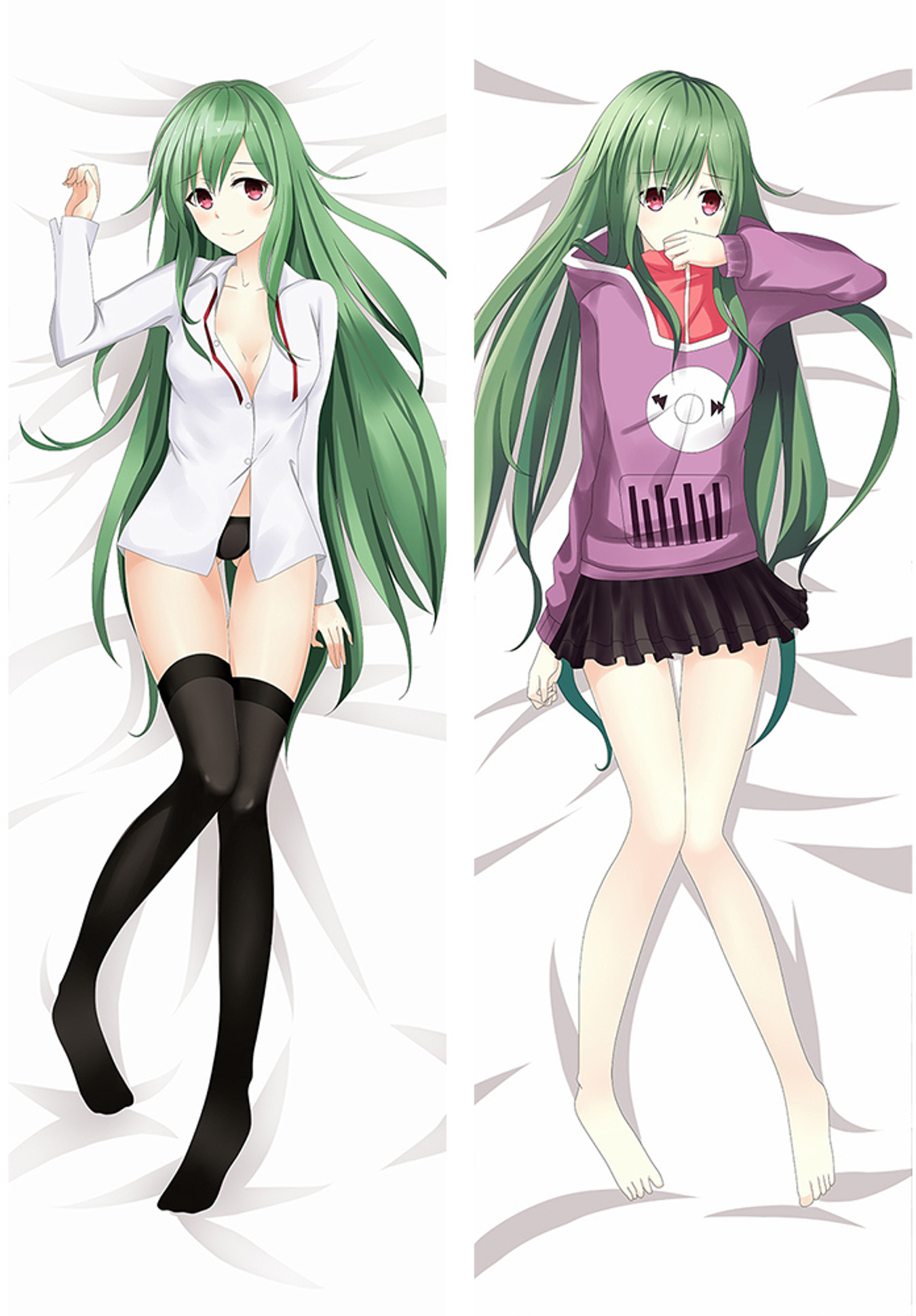 Tsubomi Kido from "Mekakucity Actors" Body Pillow Dakimakura Case