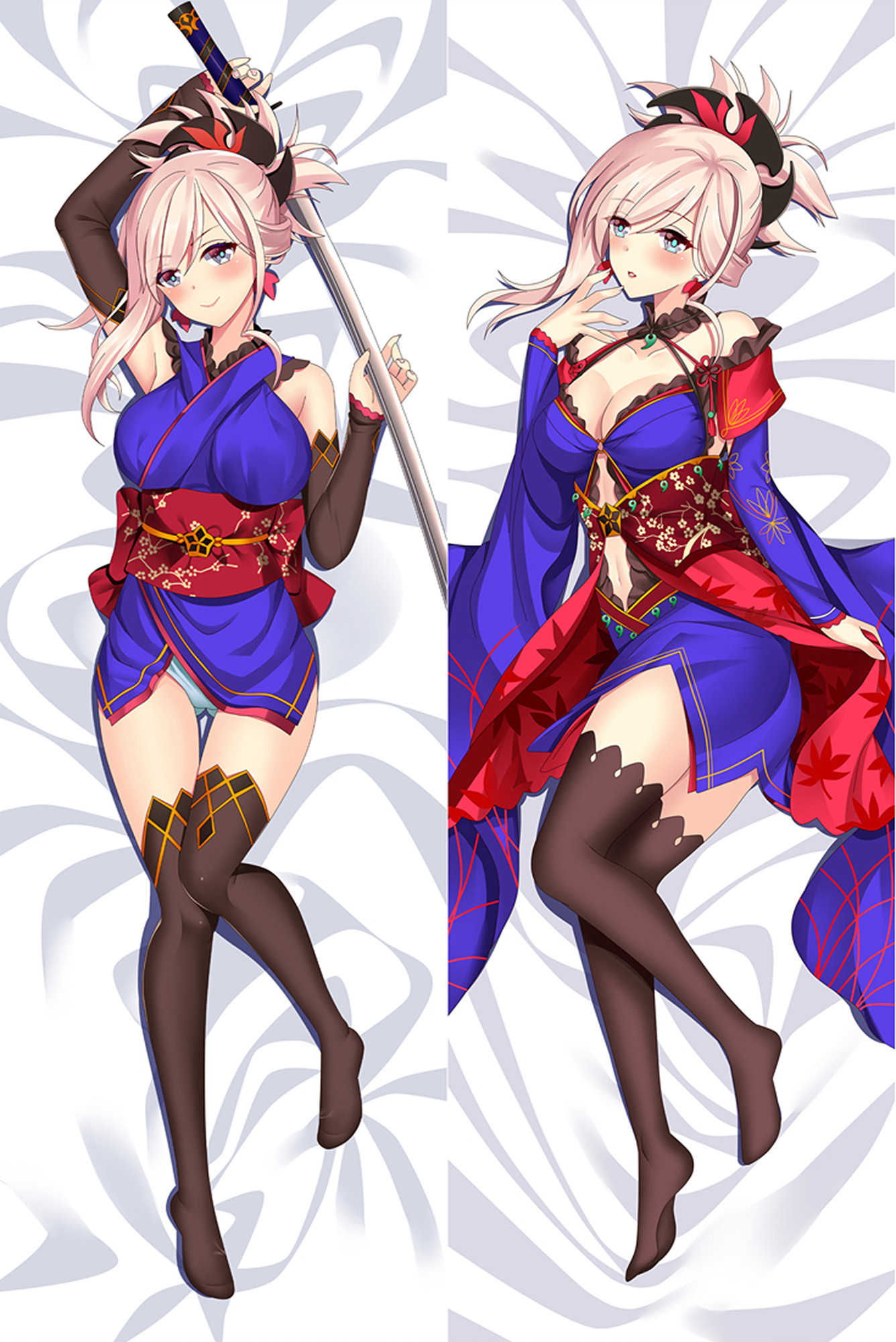 Miyamoto Musashi from Fate Grand Order dakimakura cover