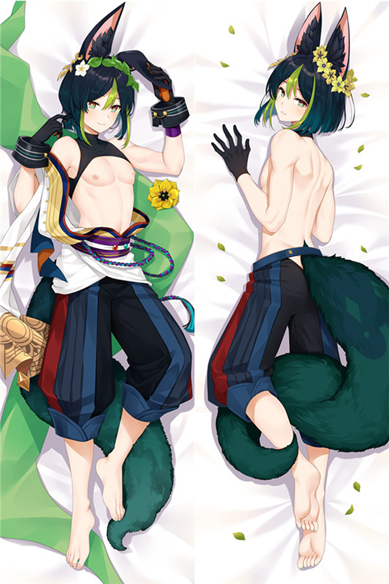 Tighnari from Genshin Impact dakimakura cover