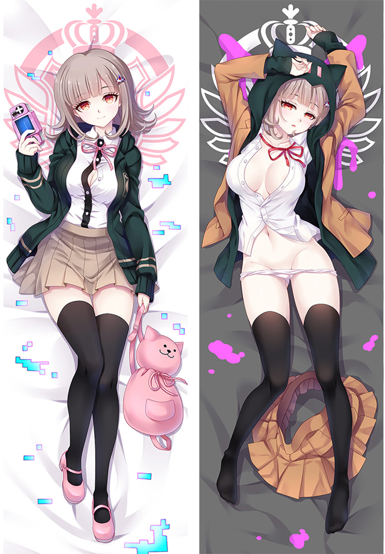 Chiaki Nanami from Danganronpa dakimakura cover