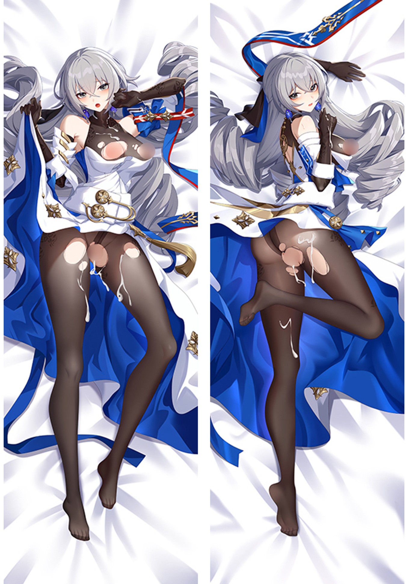 Bronya from "Honkai Star Rail" NSFW Body Pillow Dakimakura Case
