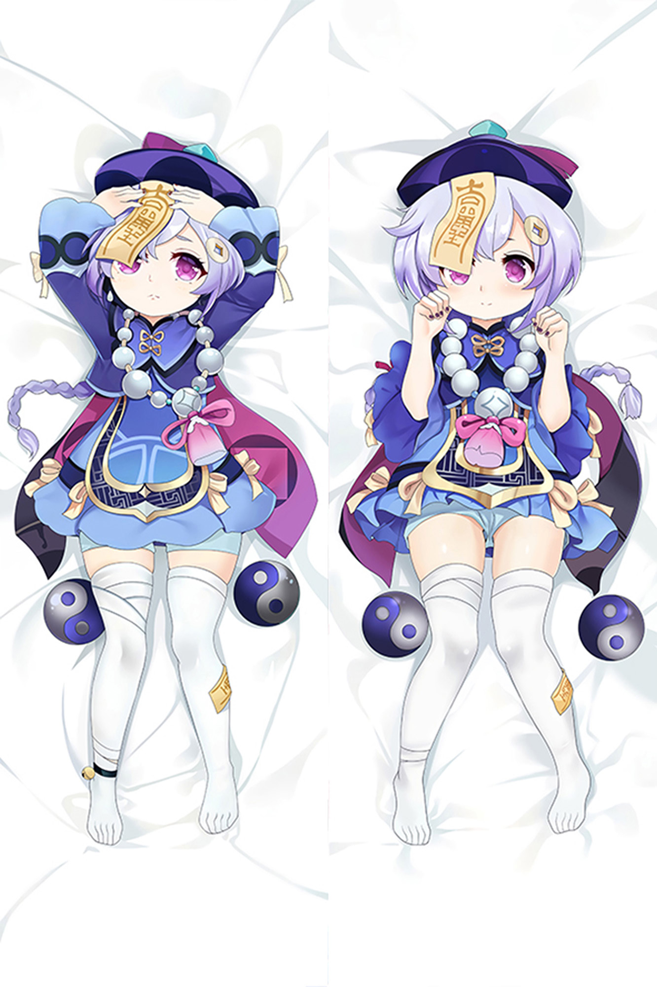 Qiqi from Genshin Impact dakimakura cover