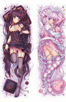 Chocola and Vanilla from "Nekopara" NSFW Uncensored Body Pillow Dakimakura Case
