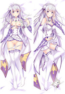 Emilia from Re: Zero 18+ Uncensored dakimakura cover