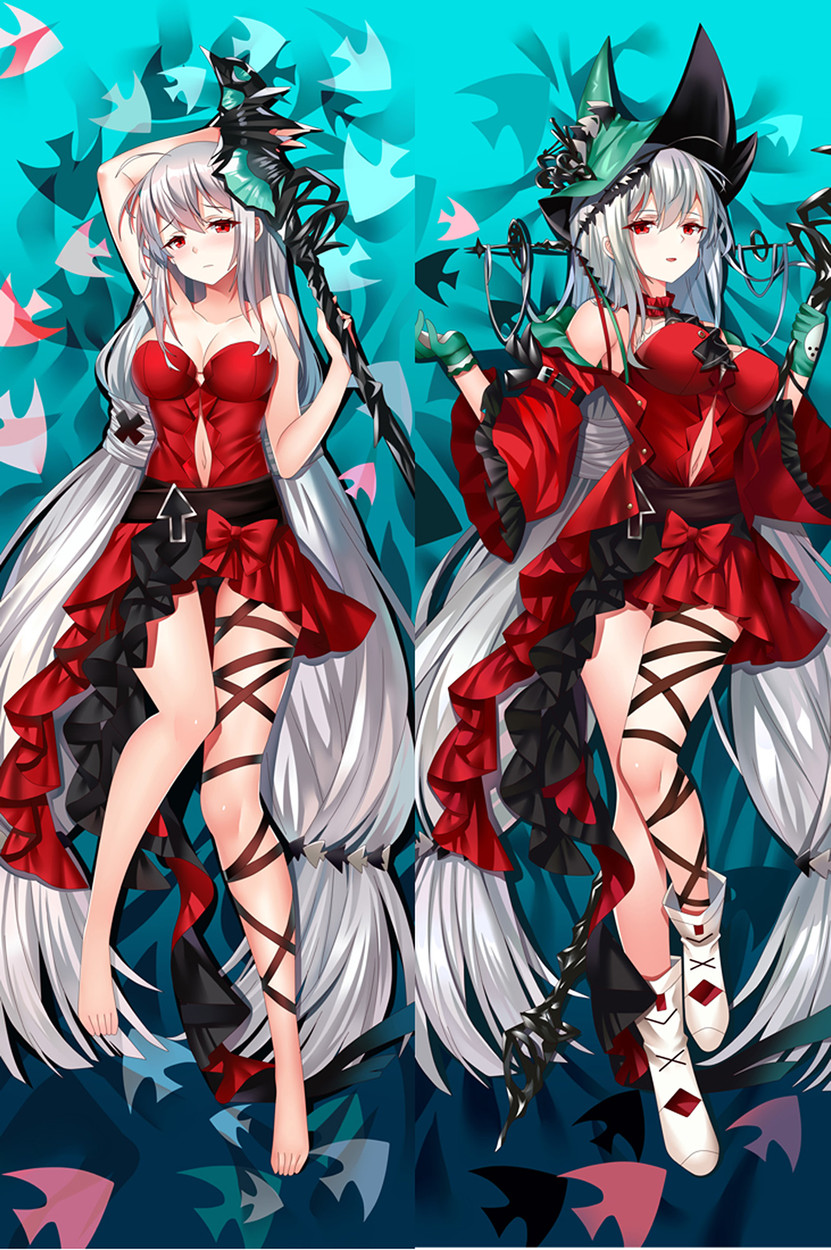 Skadi from Arknights dakimakura cover