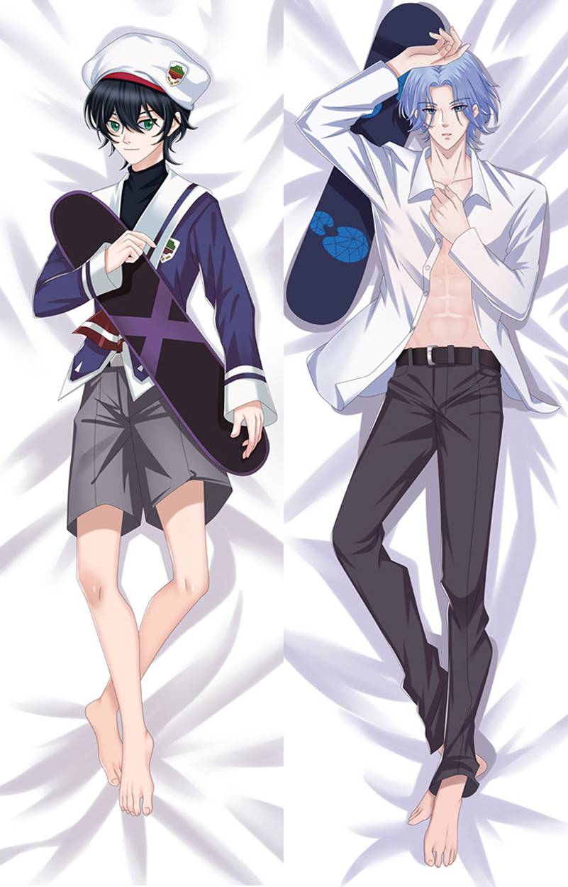 Miya Chinen and Langa Hasegawa from SK The Infinity dakimakura cover
