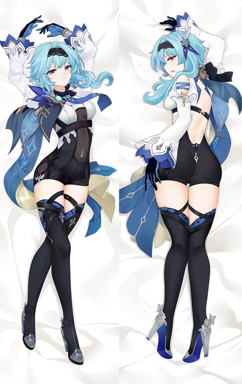 Eula from Genshin Impact dakimakura cover