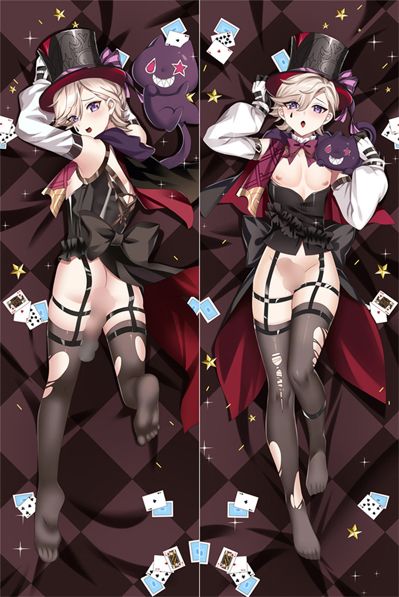 Lyney (Genshin Impact) 18+ NSFW Dakimakura Body Pillow Cover