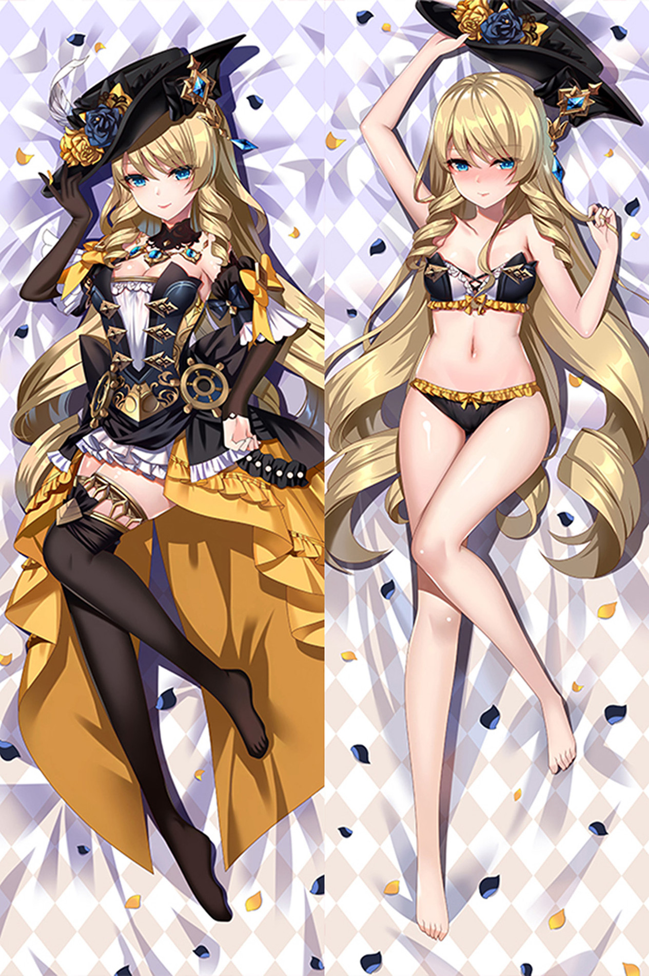 Navia from Genshin Impact dakimakura cover