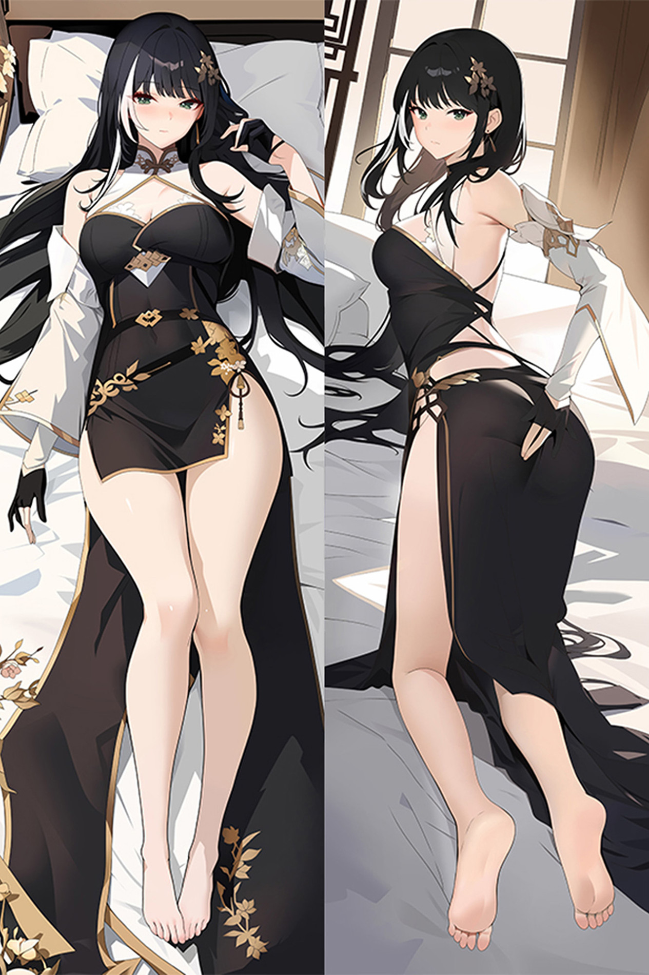 Baizhi (Wuthering Waves) Dakimakura Body Pillow Cover